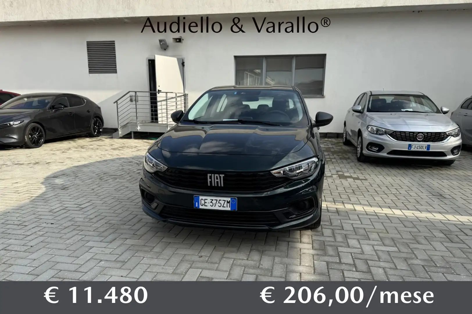 Fiat Tipo 1000 100 CV 5 PORTE LIFE con DOPPIO  treno di gomme Grün - 1