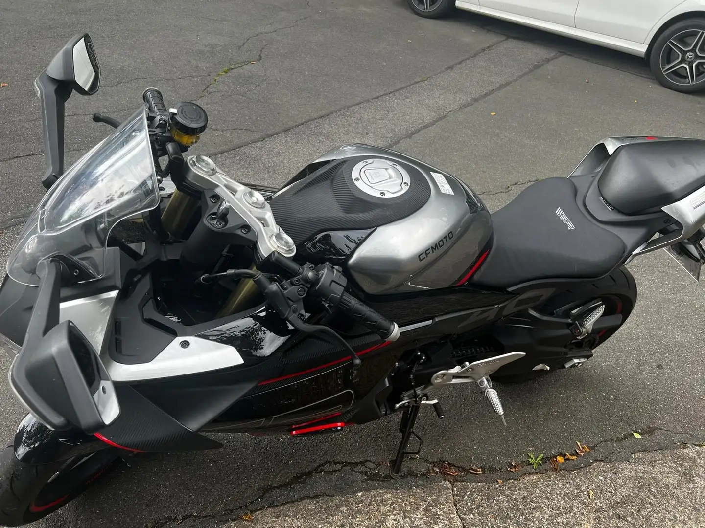 CFMOTO 450 SR 48 PS - A2 - Gepflegt - Sportauspuff - Garantie Nero - 2