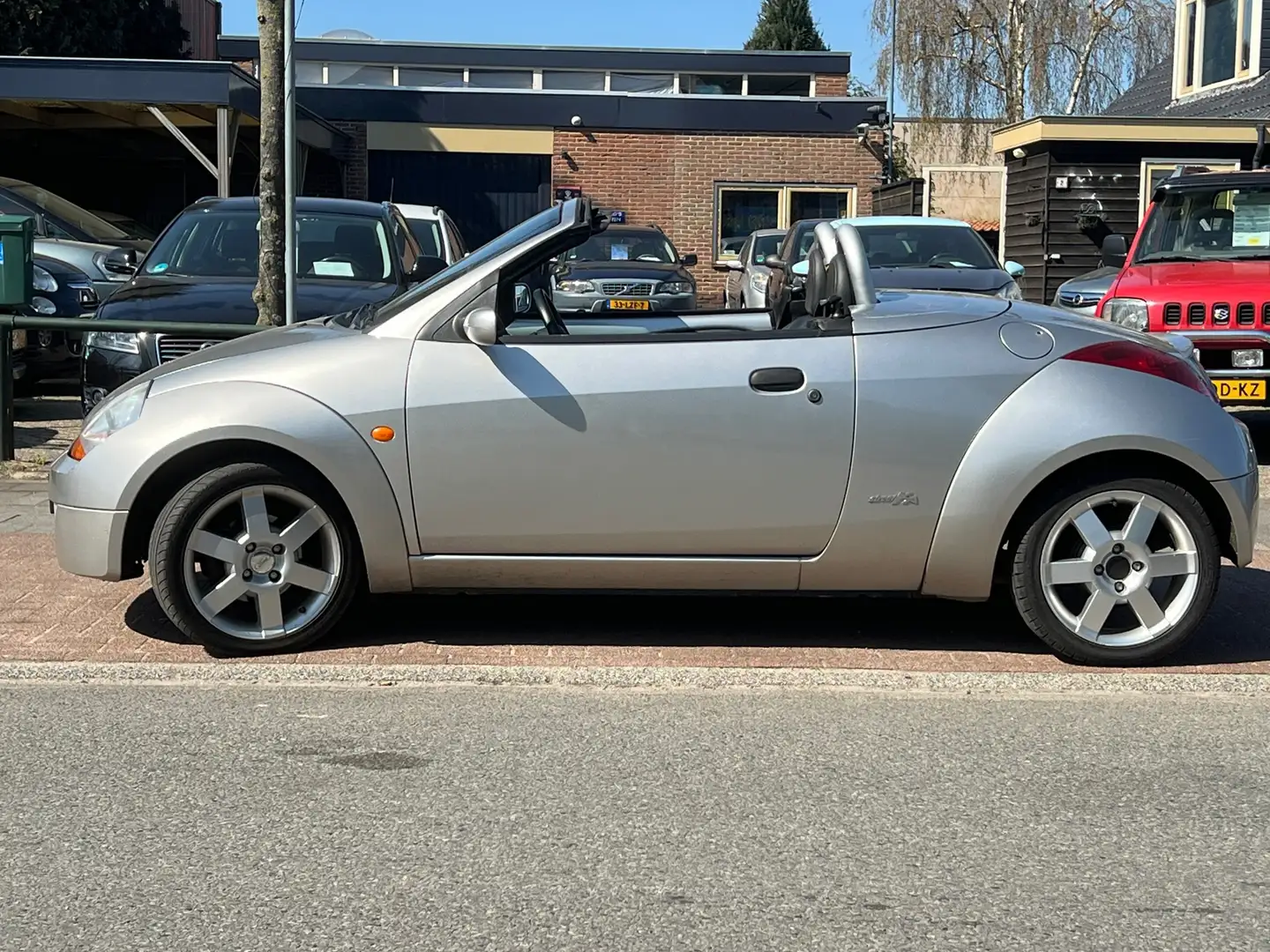 Ford Streetka 1.6 CABRIO ** 71.598KM! I APK 05-2026!! Gris - 2