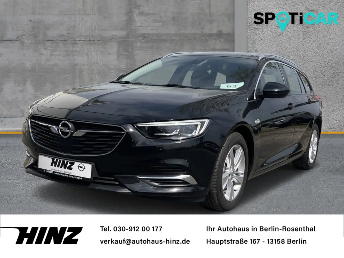 Opel Insignia B Business INNOVATION 1.6 Turbo, Navi Leder Zwart - 1