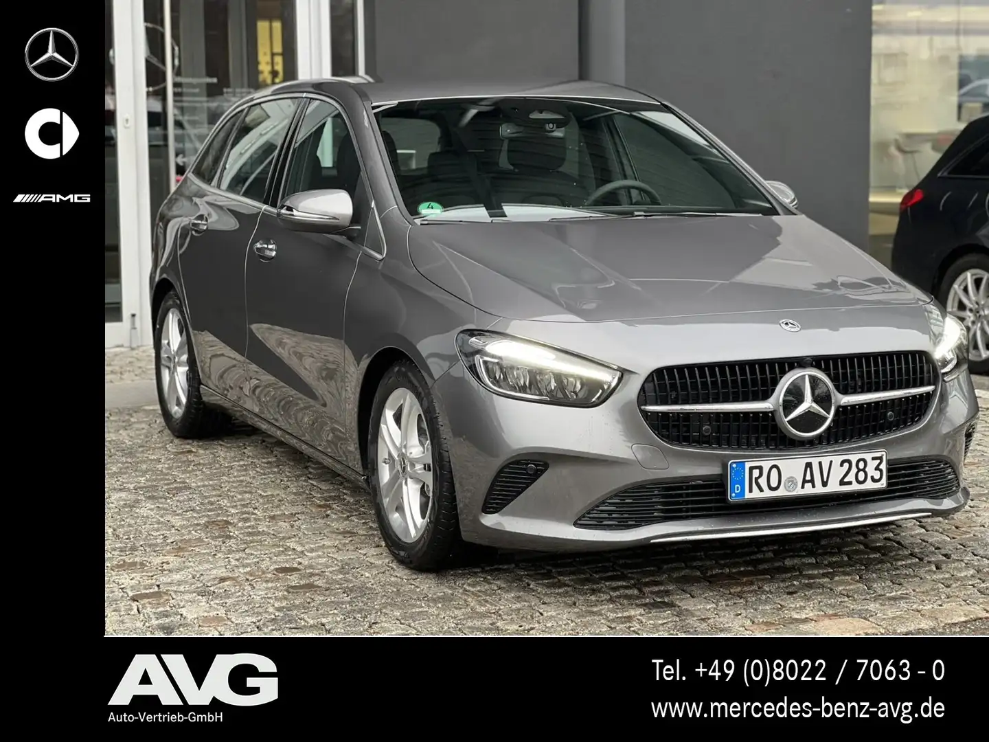 Mercedes-Benz B 180 B 180 Progressive Advanced+ LED AHK Distr RFK Navi Grau - 2