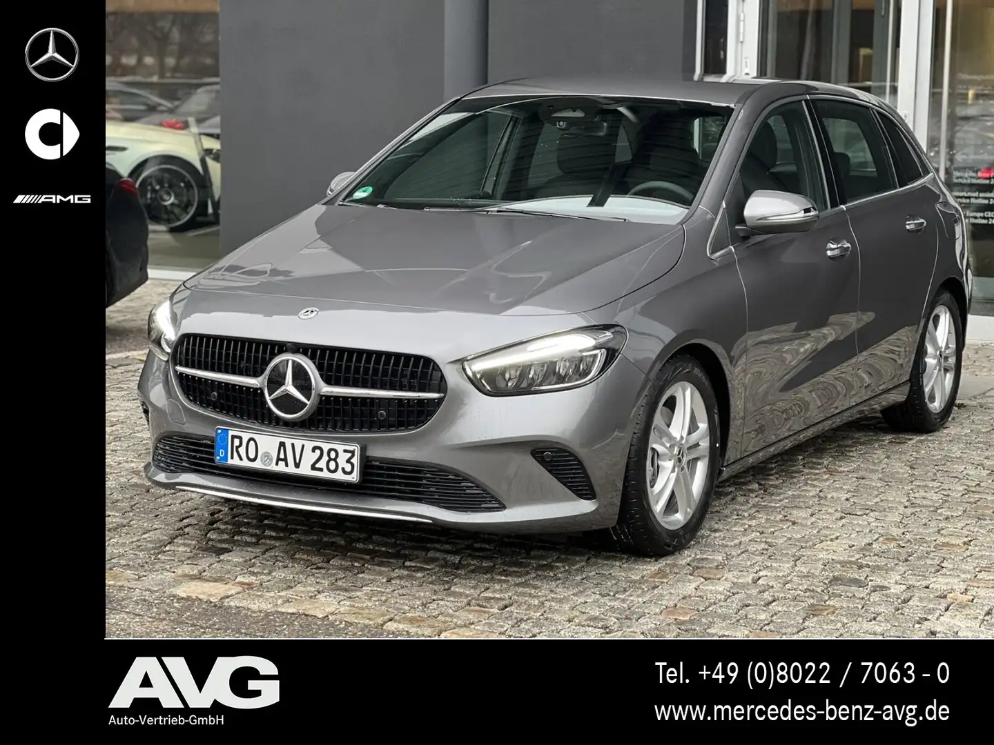 Mercedes-Benz B 180 B 180 Progressive Advanced+ LED AHK Distr RFK Navi Grau - 1