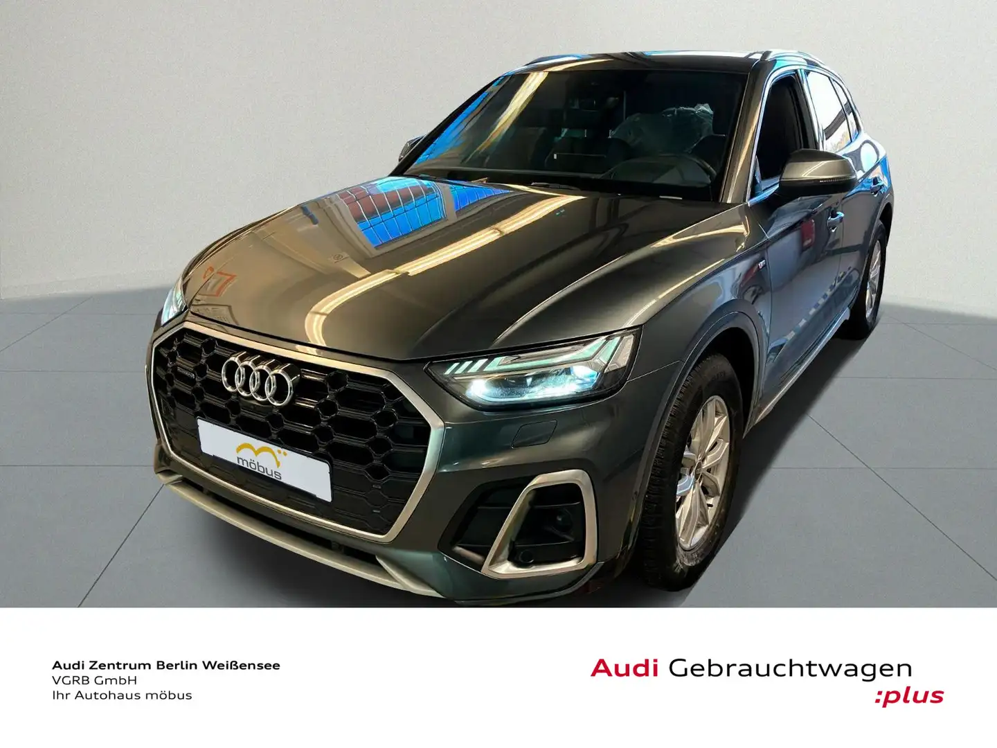 Audi Q5 50 TDI TIPT*QUA*S-LINE*MATRIX*STANDH*LUFT*HUD Grau - 2