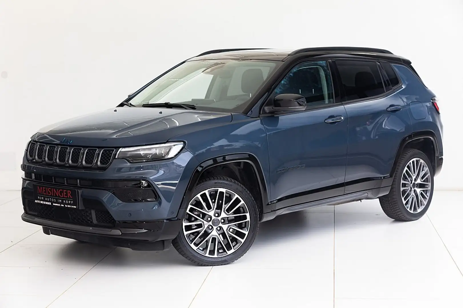 Jeep Compass Summit 1.3 PHEV 240PS AT 4xe Blau - 1