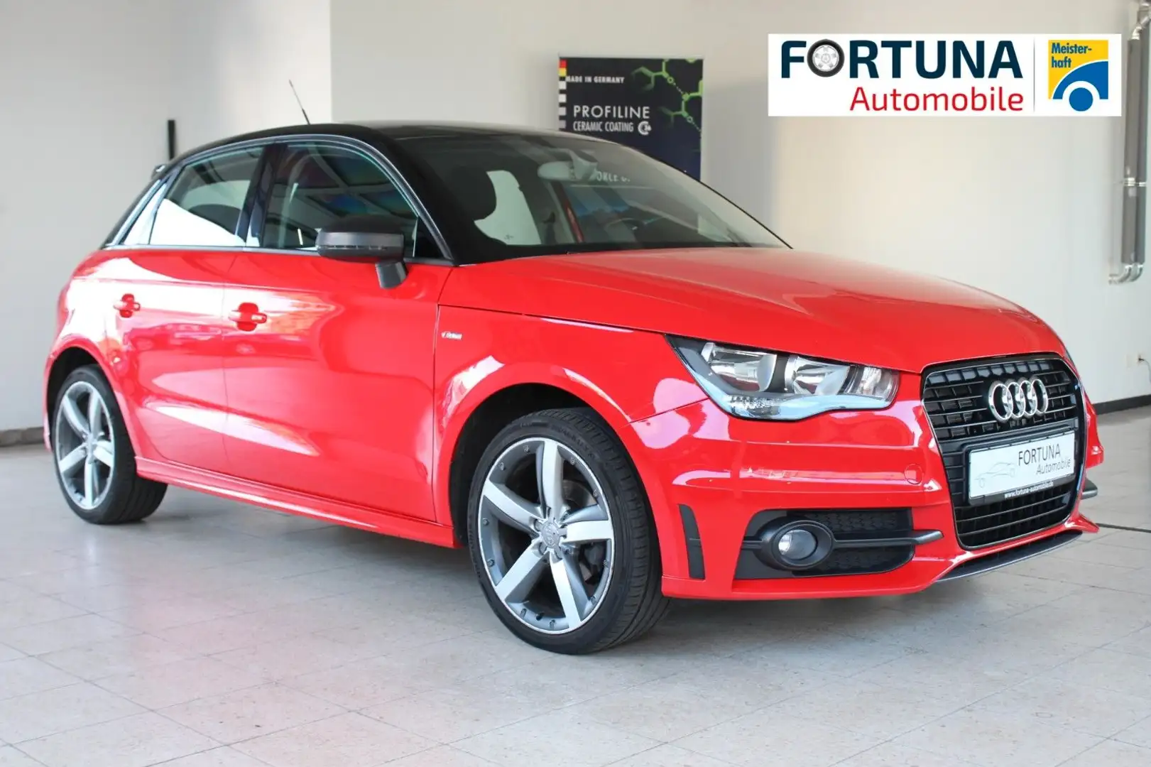 Audi A1 Sportback S Line Rouge - 1
