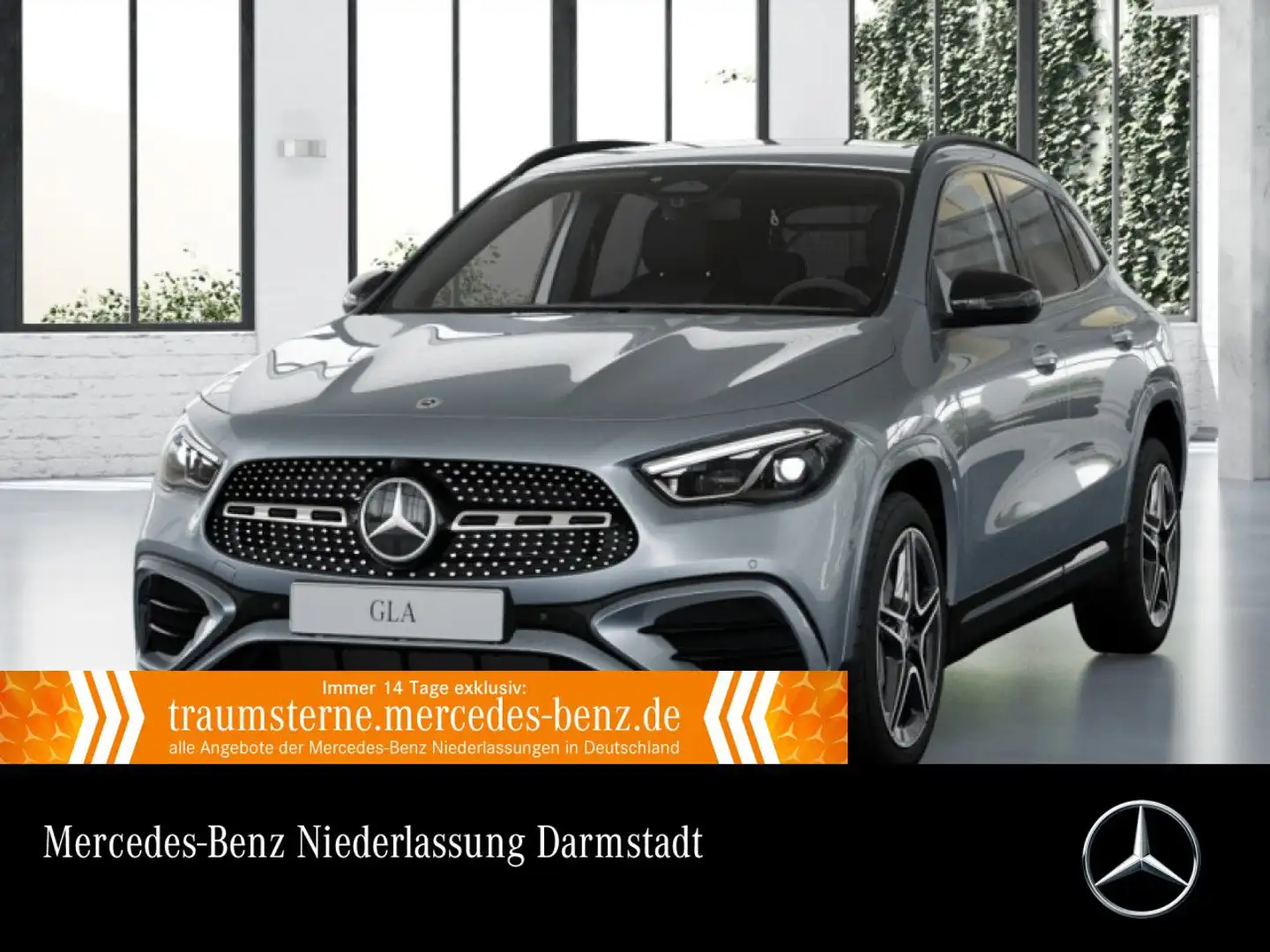 Mercedes-Benz GLA 200 AMG+NIGHT+AHK+MULTIBEAM+KAMERA+19"+TOTW+7G Silber - 1