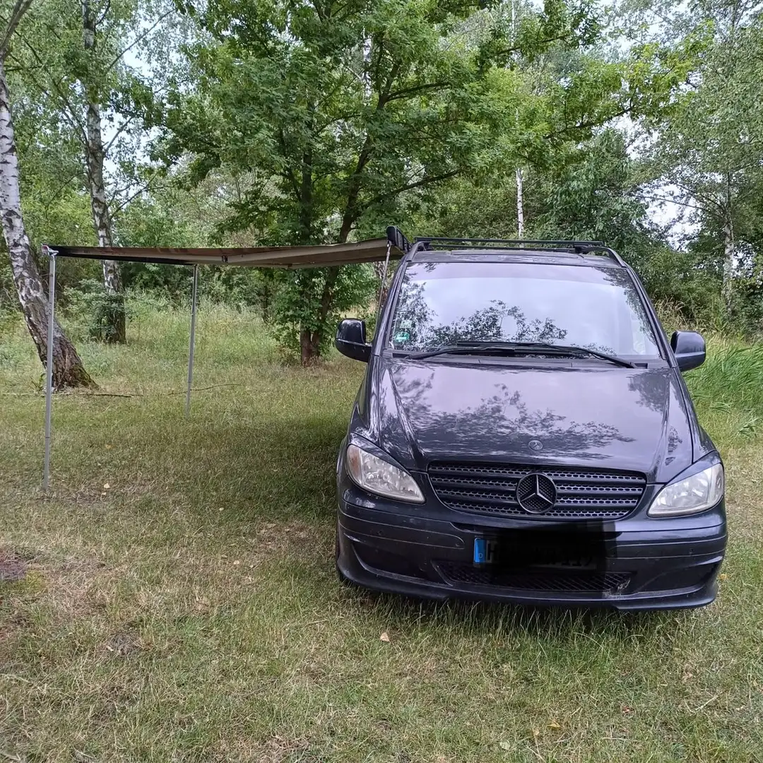 Mercedes-Benz Vito Mixto 120 CDI extralang*Markise*Bett*Küche Schwarz - 2