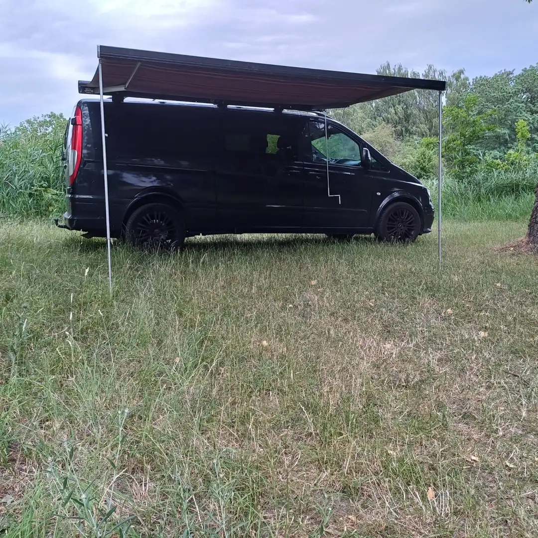 Mercedes-Benz Vito Mixto 120 CDI extralang*Markise*Bett*Küche Schwarz - 1