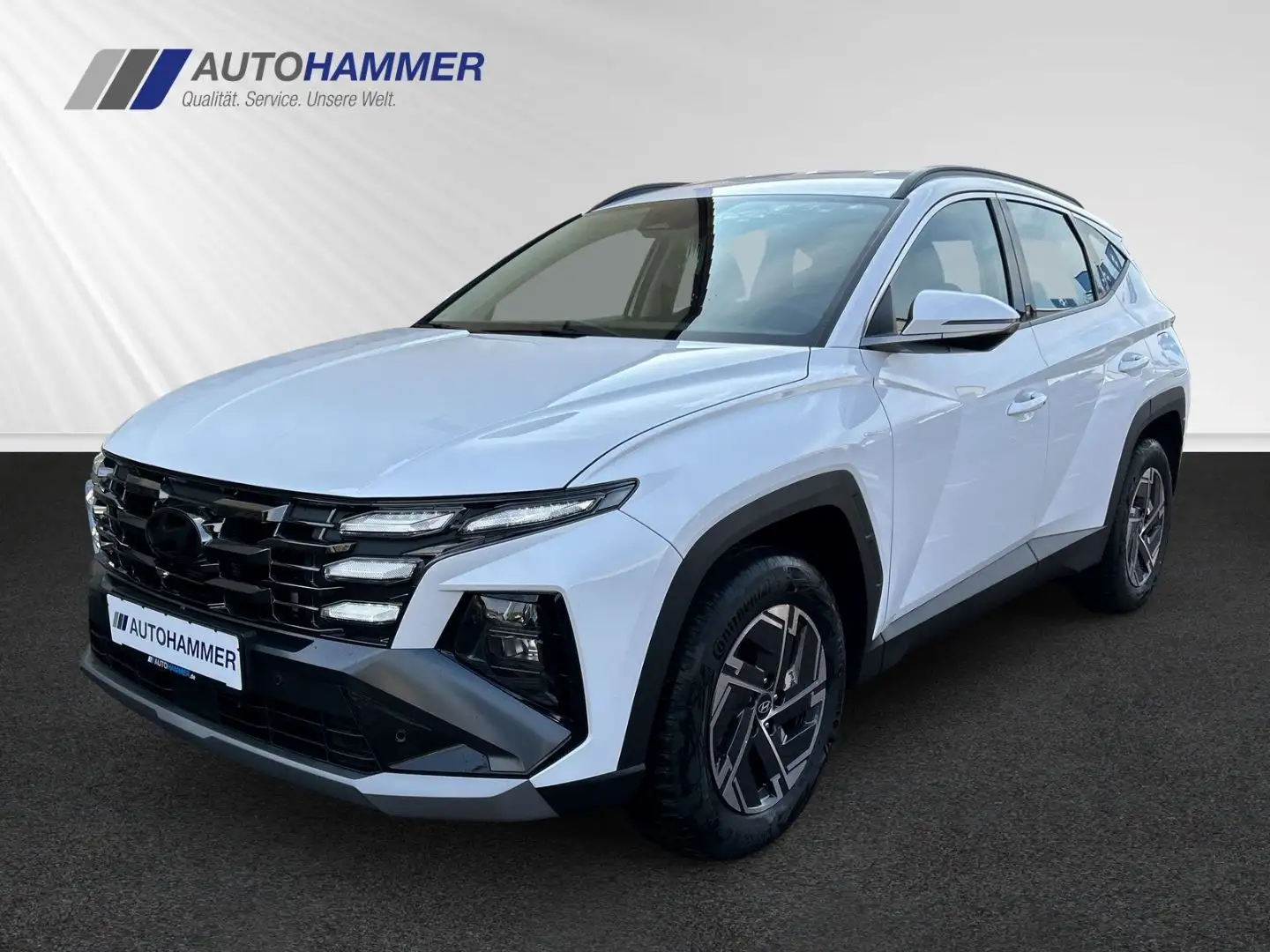 Hyundai TUCSON 1.6T MT 2WD SELECT LED Navi Design-Paket Blanc - 1