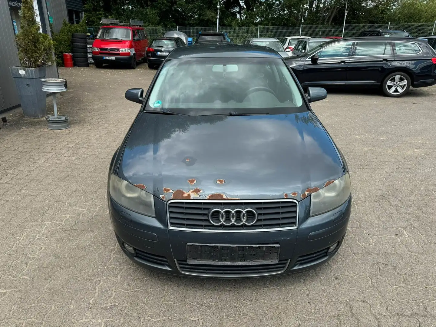 Audi A3 2.0 TDI Ambition KLIMATR°SITZH°PDC°TÜV 11/25! Gris - 2