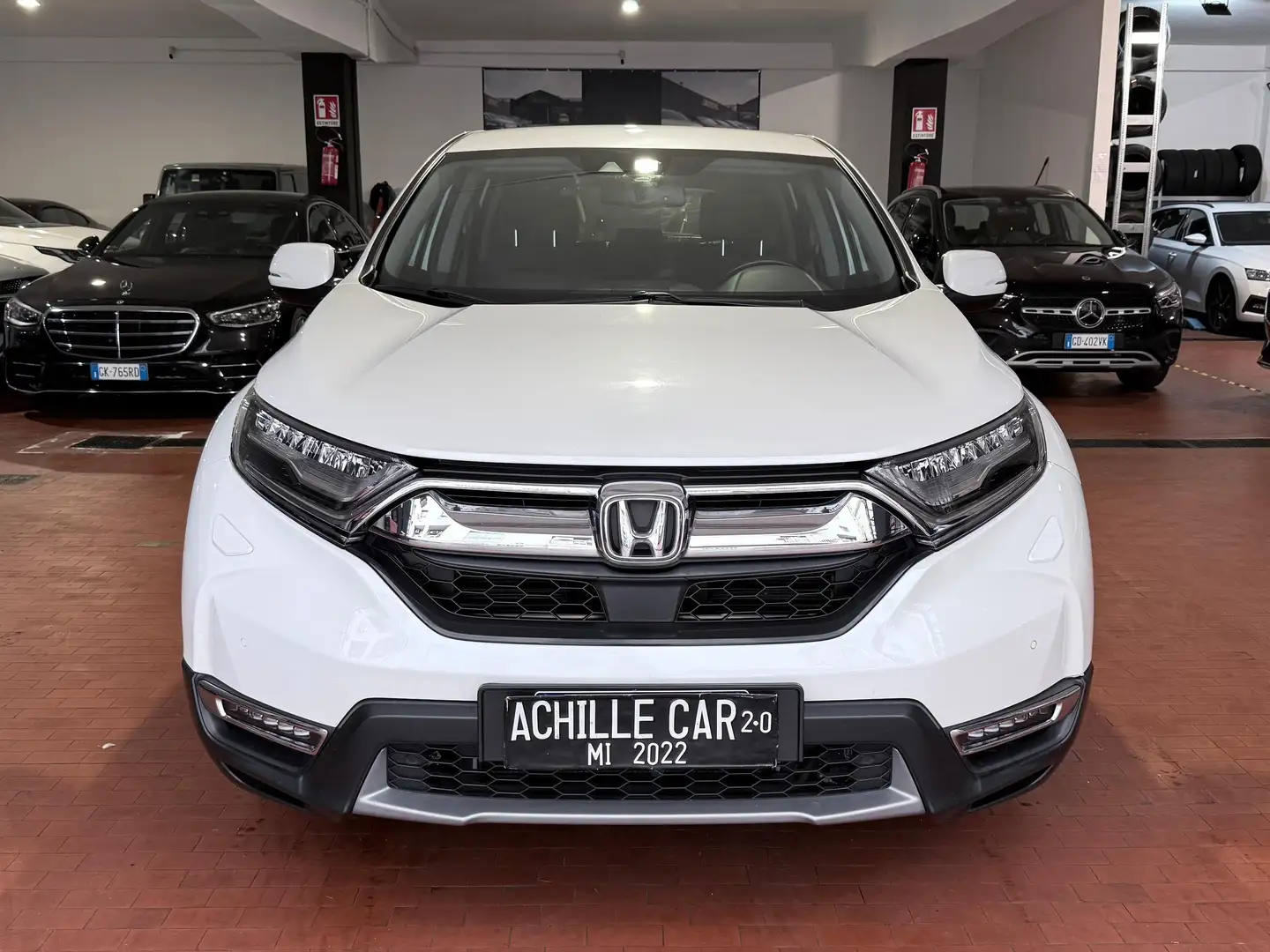 Honda CR-V CR-V V 2019 2.0 hev Elegance Navi awd ecvt Bianco - 2