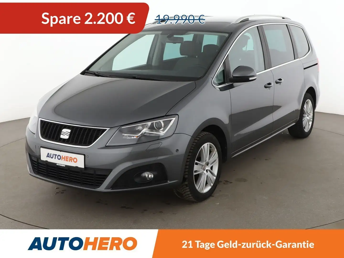 SEAT Alhambra 2.0 TDI Style Allrad*XENON*CAM*PDC*SHZ*STANDHZG* Grau - 1