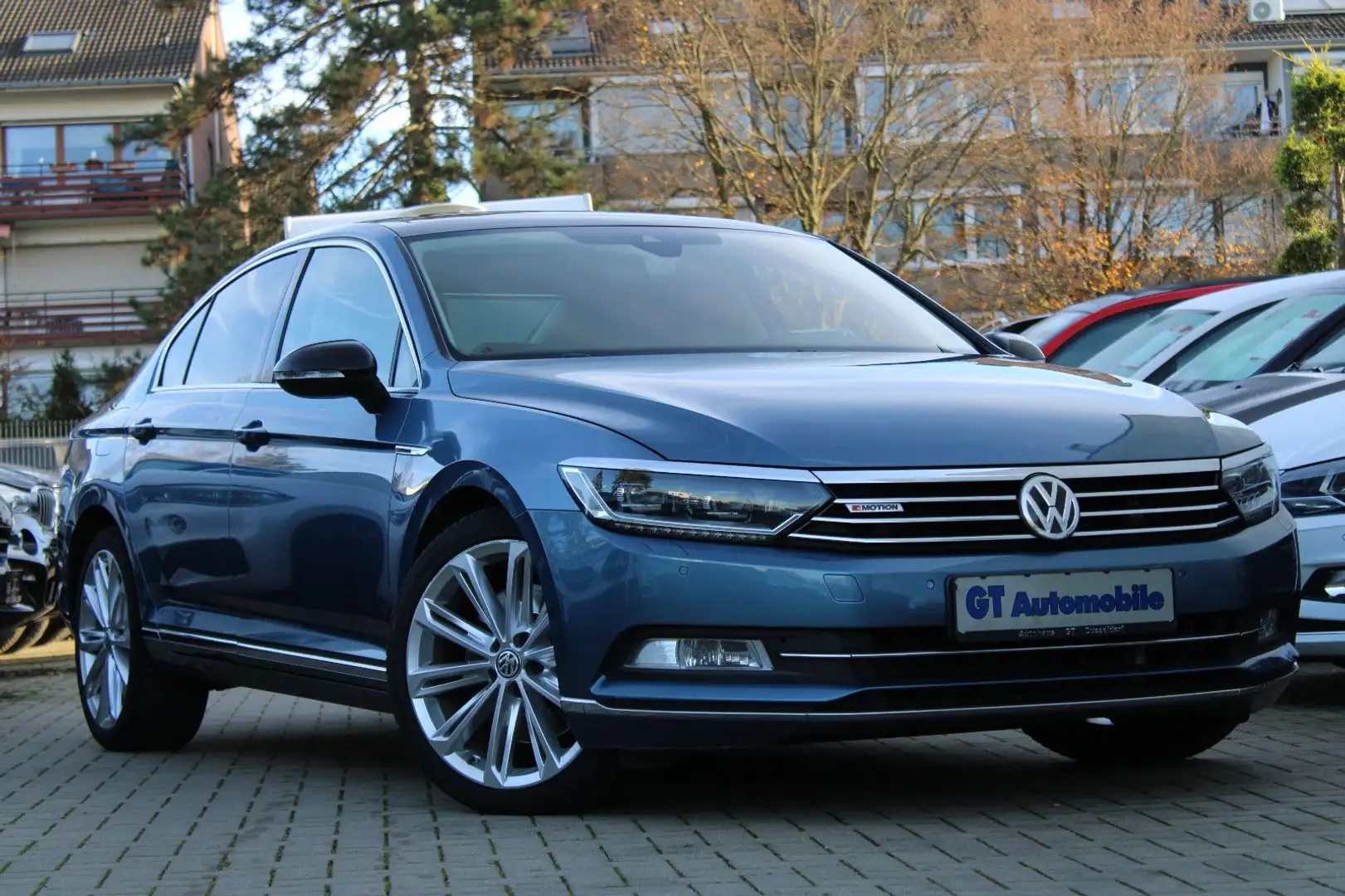Volkswagen Passat 2.0 TDI 4M DSG/ACC/Leder/Pano/Standhg/AHK Azul - 1
