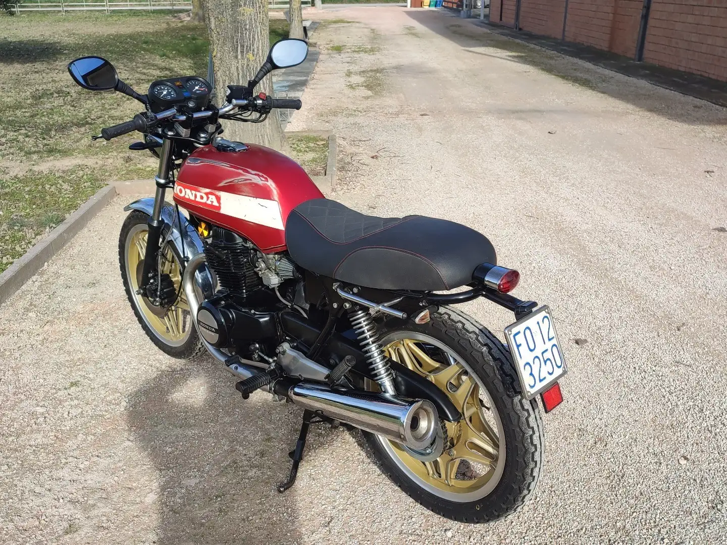Honda CB 400 Cb 400 n Cafe Racer Special Червоний - 1