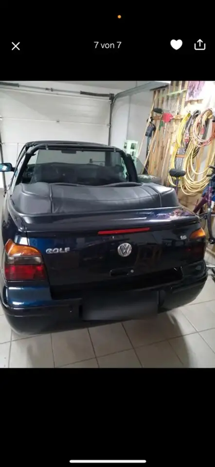 Volkswagen Golf Cabriolet Cabrio 1.6 Classicline, foto 5