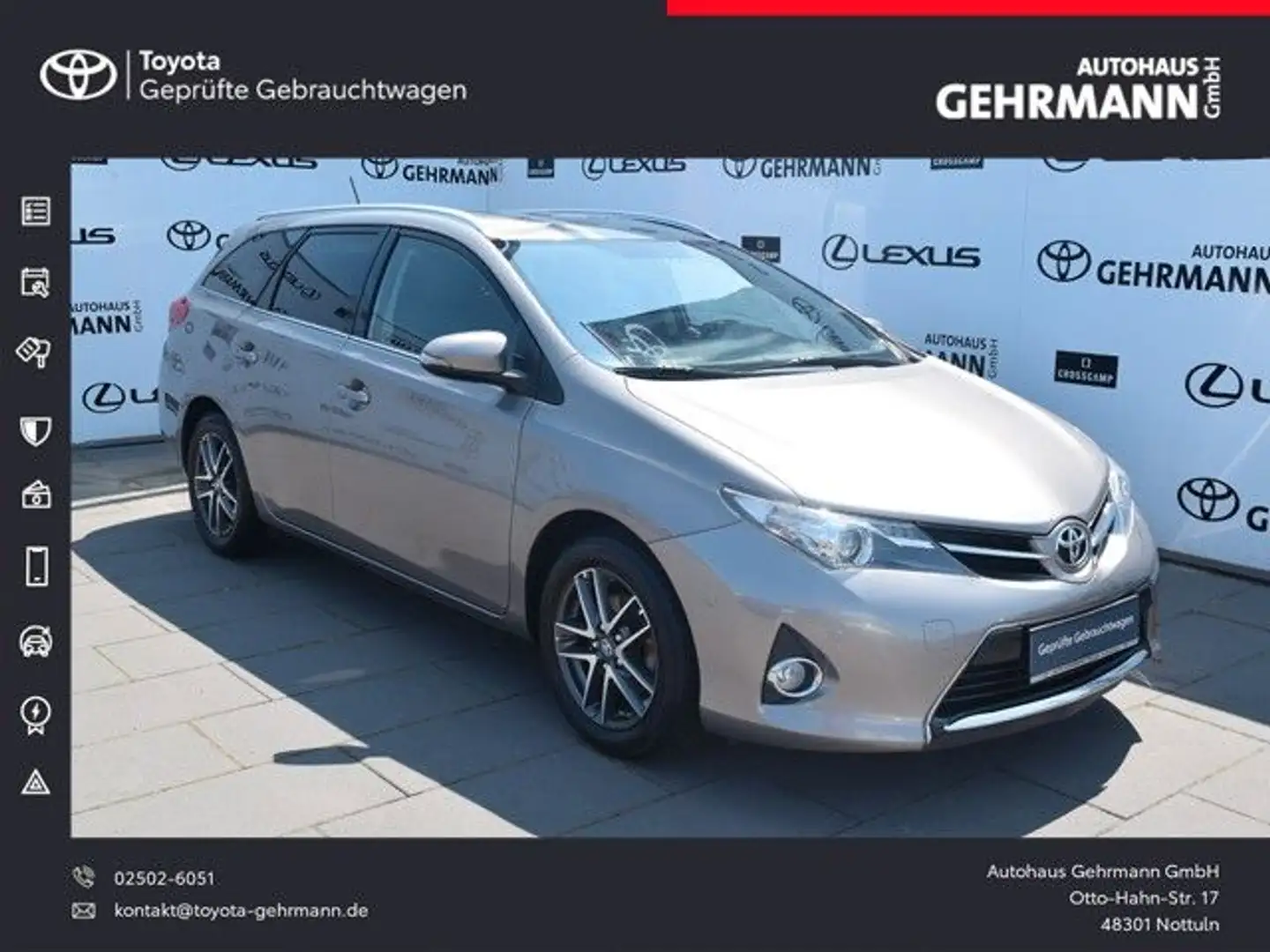 Toyota Auris Touring Sports Edition*AHK*Navi* Beige - 1