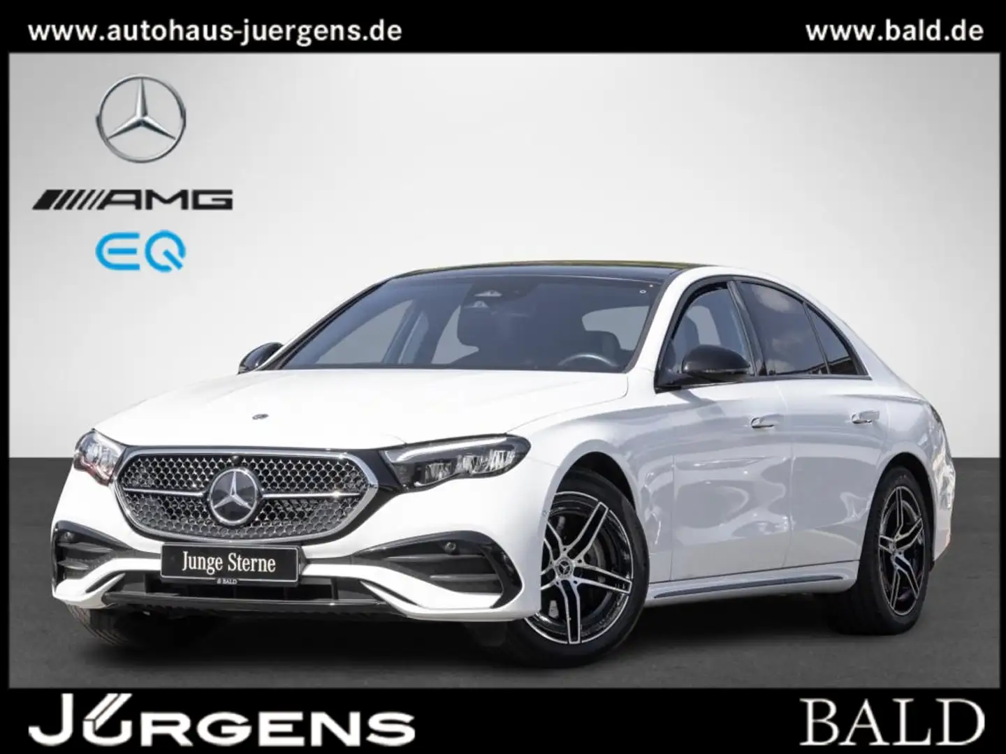 Mercedes-Benz E 200 AMG-Sport/LED/Cam/Pano/Night/Winter/19' Beyaz - 2