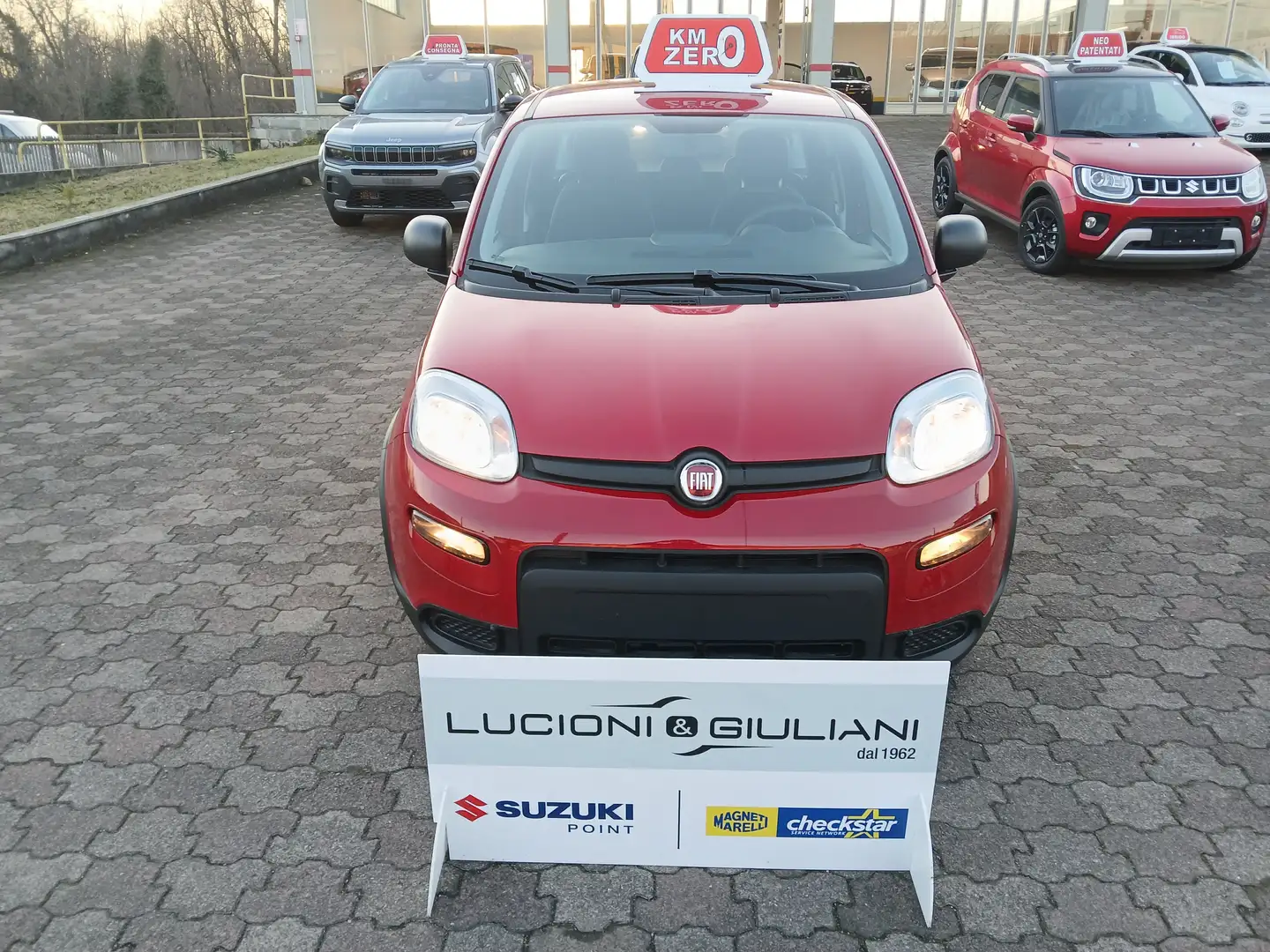 Fiat Panda 1.0 firefly hybrid s Rojo - 1