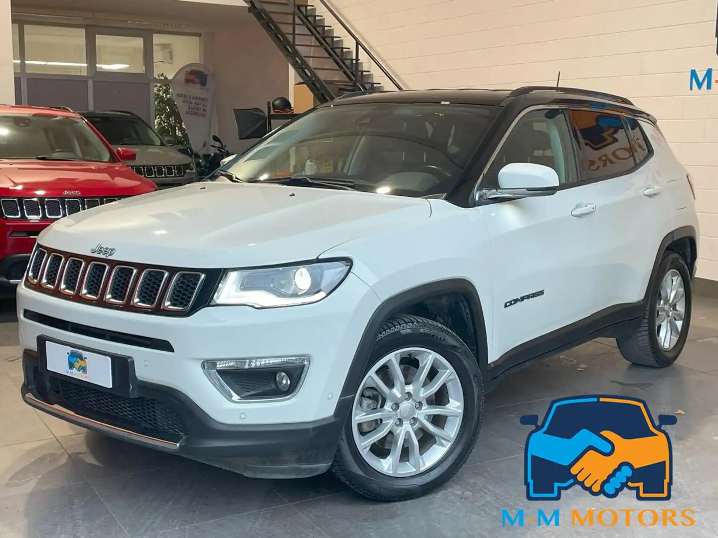 Jeep Compass 1.3 Turbo T4 190 CV PHEV AT6 4xe Limited Bianco - 1