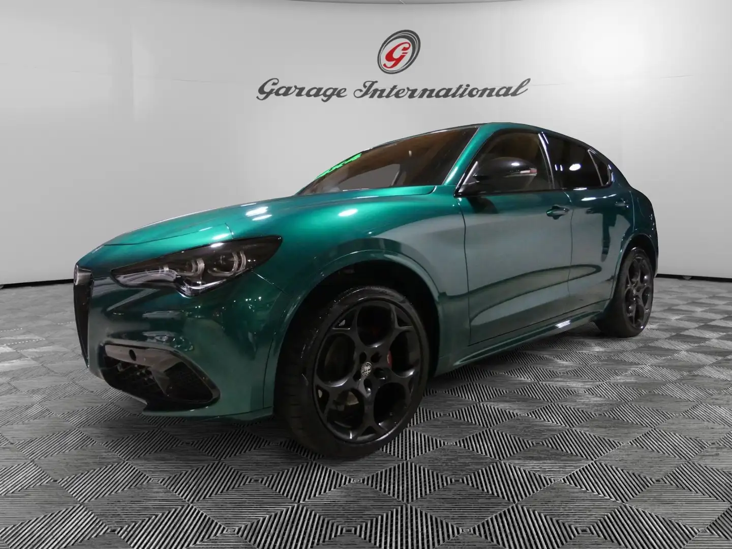 Alfa Romeo Stelvio 2.0 Turbo 280 CV AT8 Q4 Tributo Italiano Groen - 1