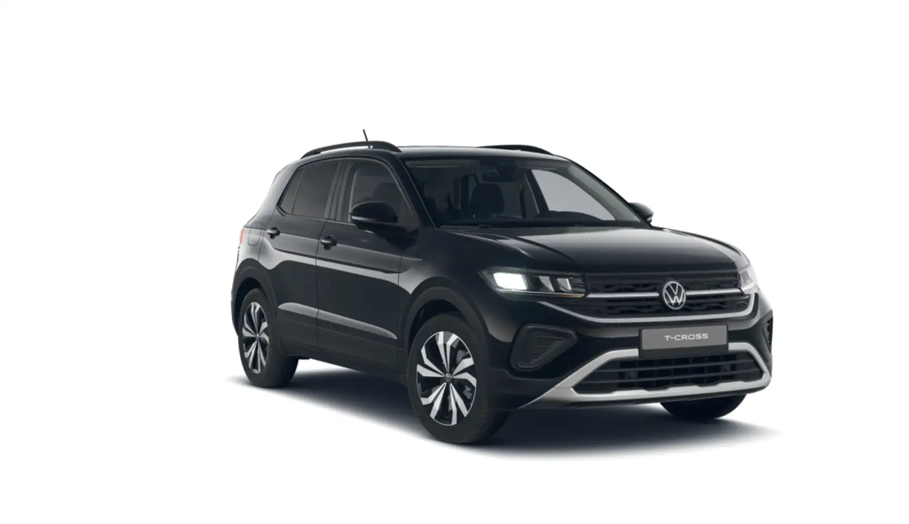 Volkswagen T-Cross 1.0 TSI Más 70kW Negro - 2