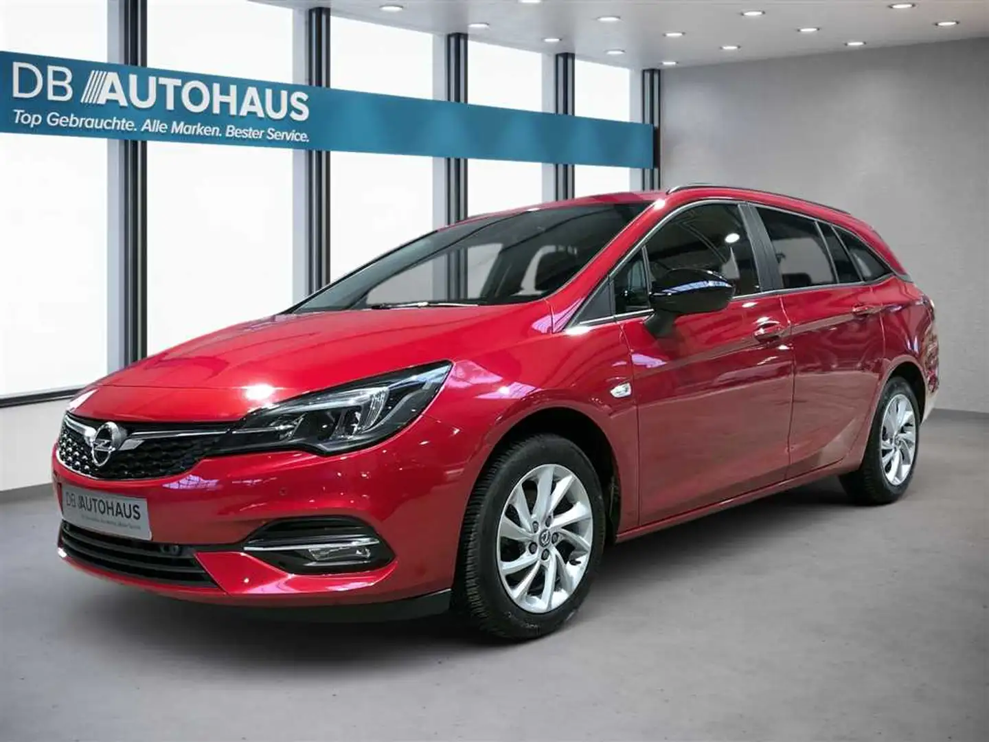 Opel Astra Astra ST Edition 1.2 Turbo Rood - 1