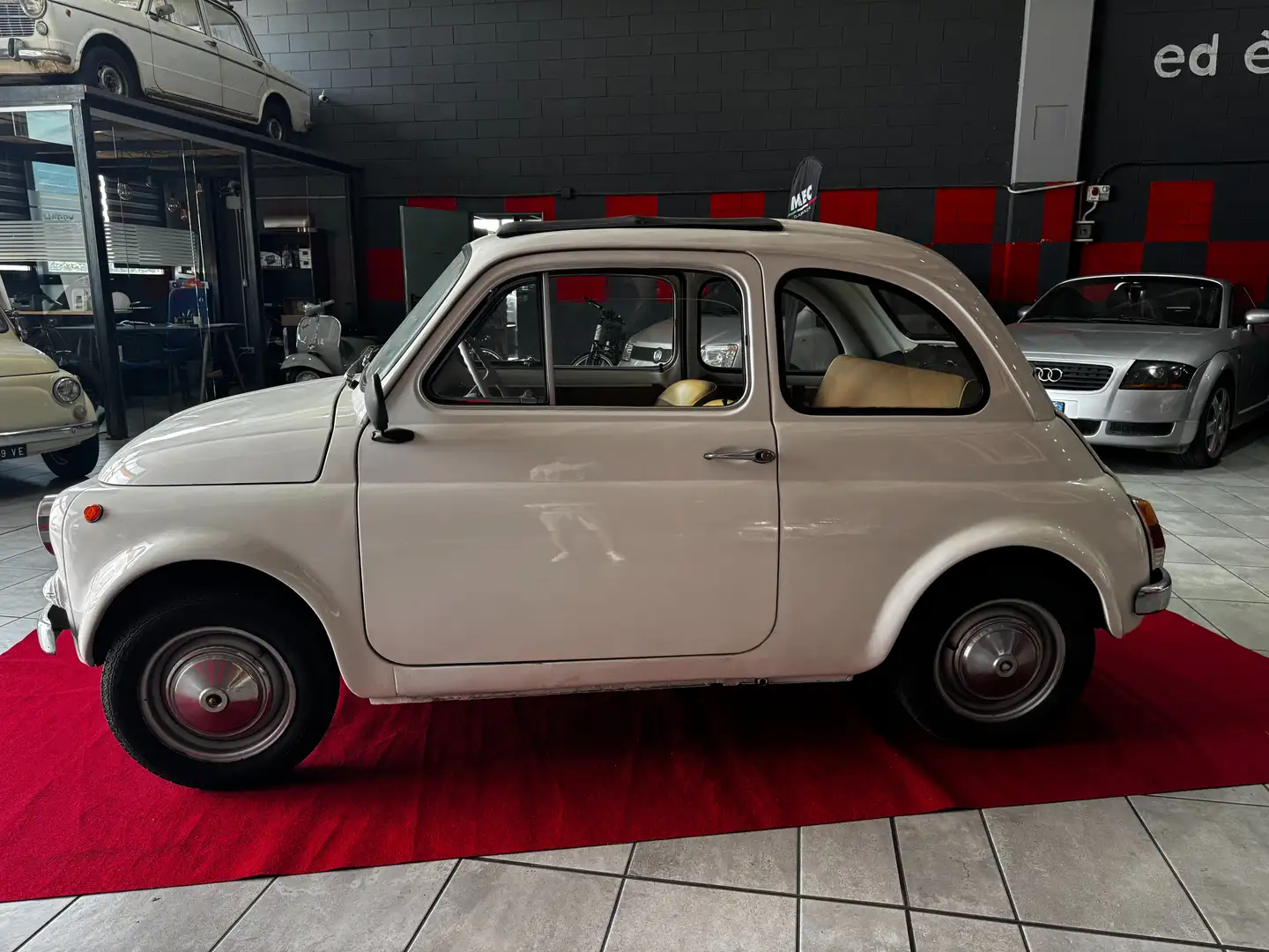 Fiat Cinquecento F 0.5 18 CV Blanc - 2
