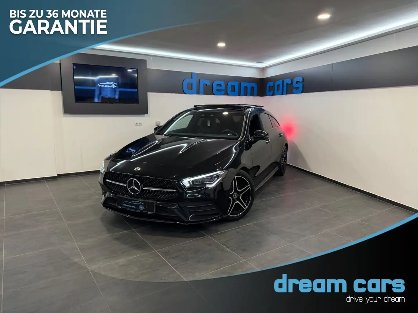 Mercedes-Benz CLA 180 d Shooting Brake / AMG Line / PANO / Wide Screen Fekete - 1