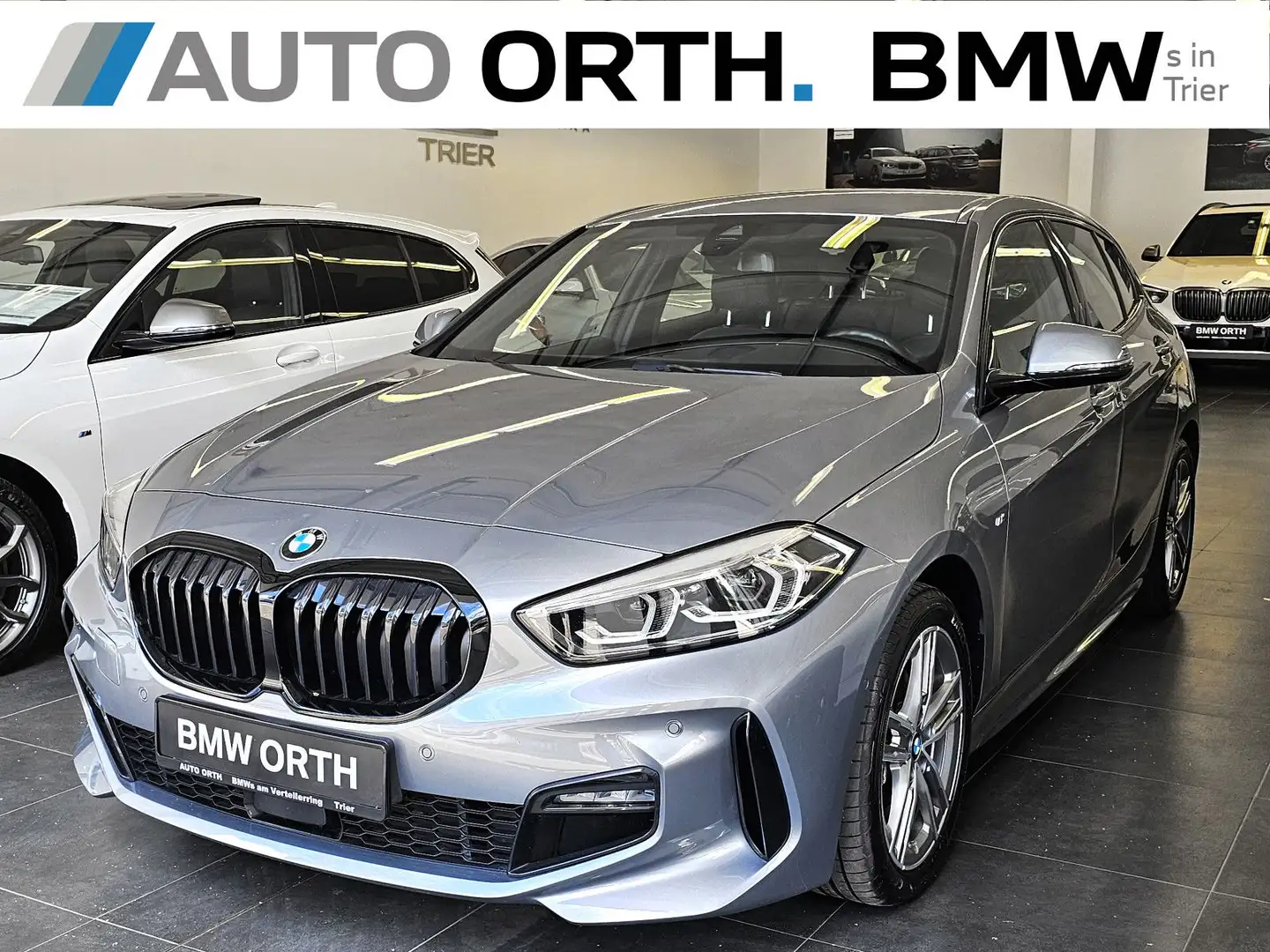 BMW 118 i AUTOM M-SPORT LC-PROF LED KAMERA SITZHZ AG+ Grau - 1