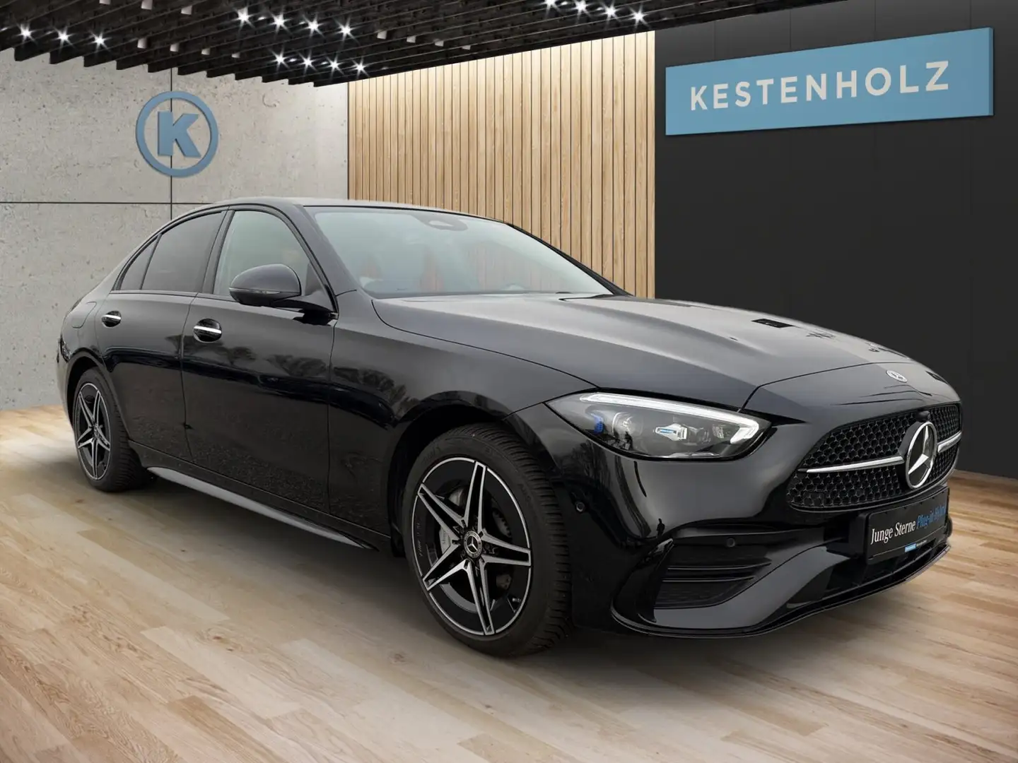 Mercedes-Benz C 300 C 300 de *AMG*AHK*PANO*360°KAM*MEMO*STHZ* Schwarz - 2