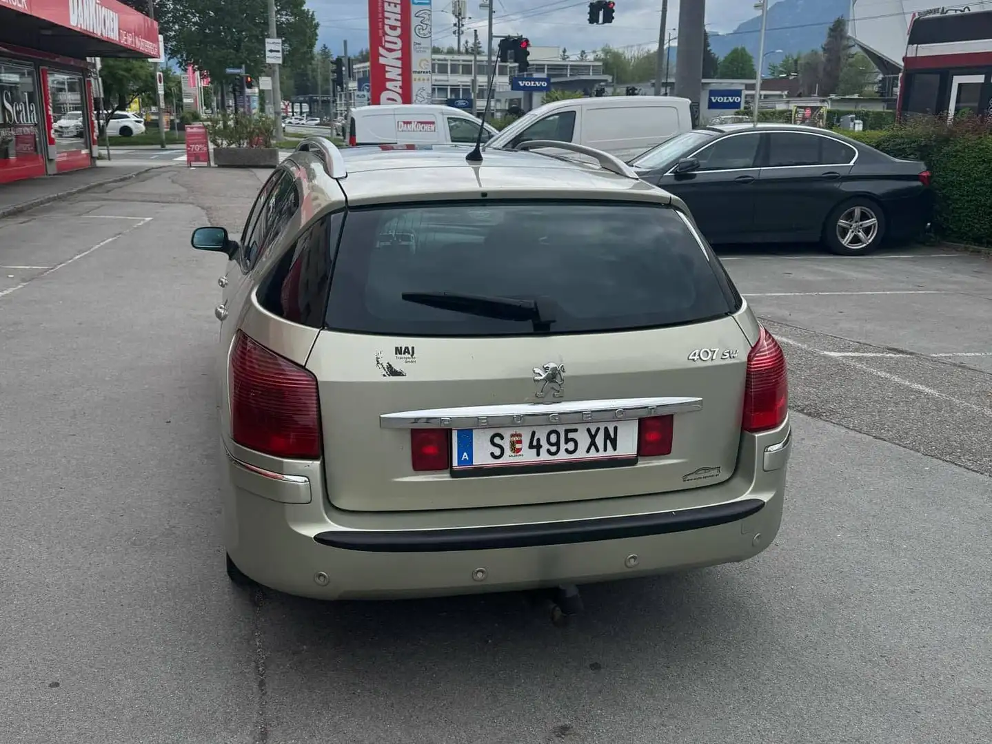 Peugeot 407 SW Premium 2,0 HDI 136 (FAP) Tiptr. Beige - 2