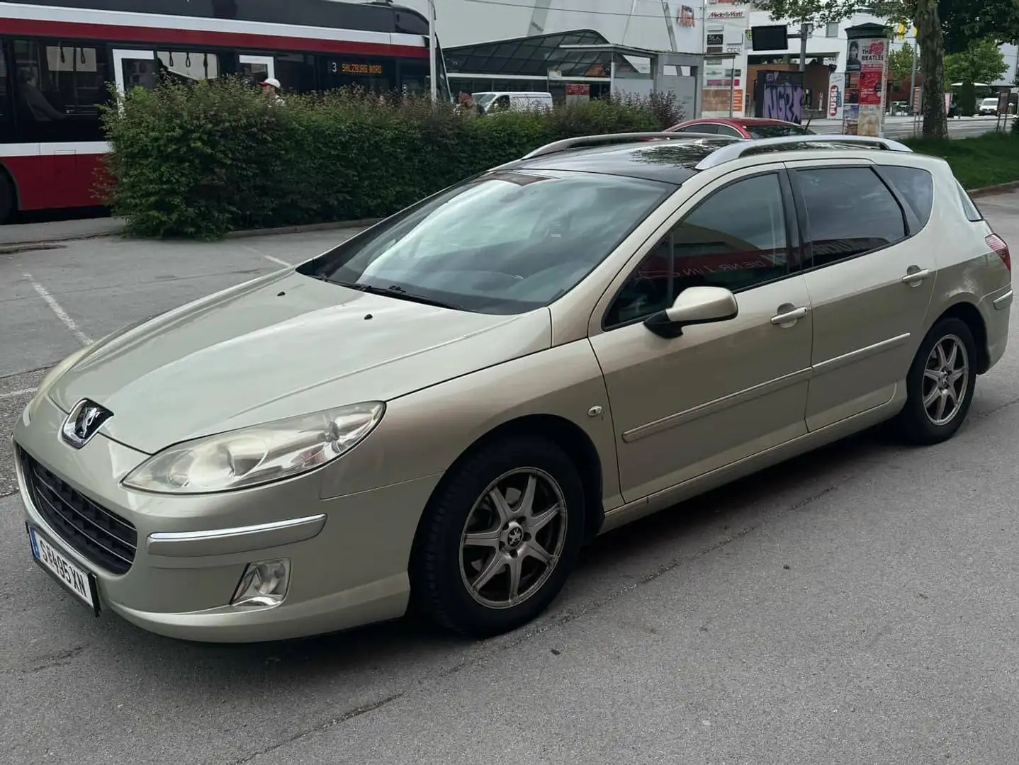 Peugeot 407 SW Premium 2,0 HDI 136 (FAP) Tiptr. Beige - 1