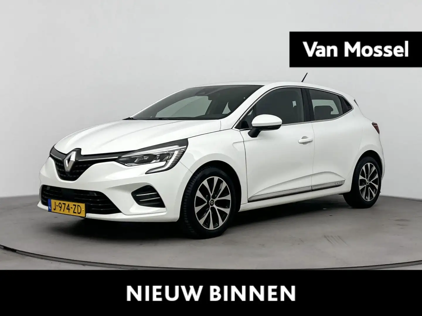 Renault Clio 1.0 TCe 90Pk Bi-Fuel Intens | Navigatie | Apple & Wit - 1