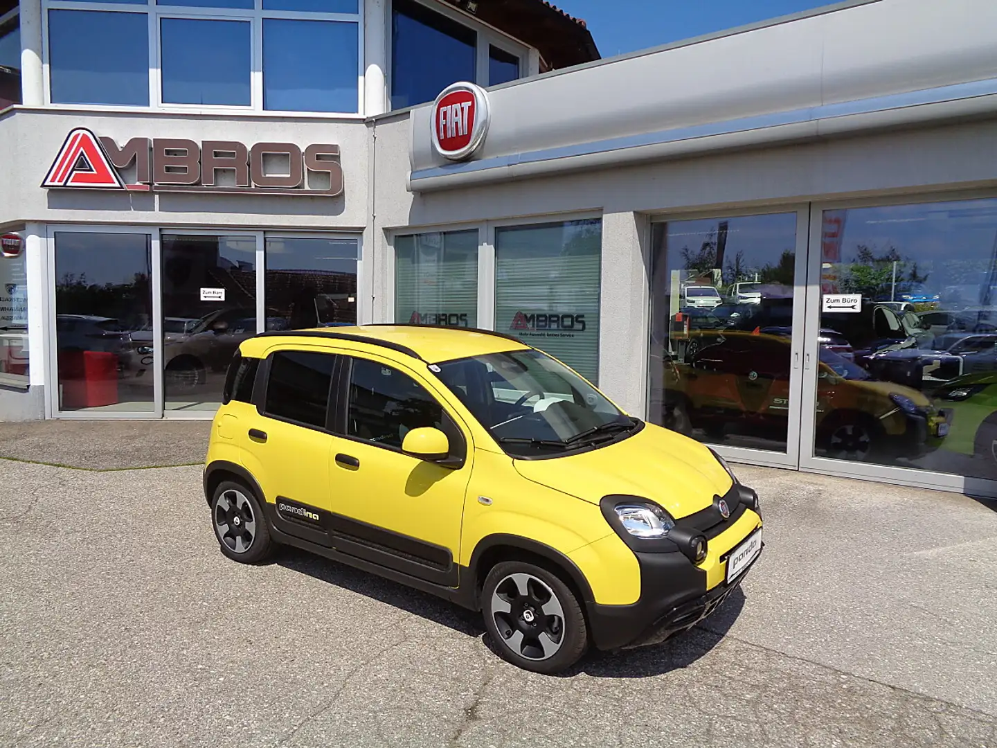 Fiat Panda 4x2 FireFly Hybrid 70 Cross Gelb - 1