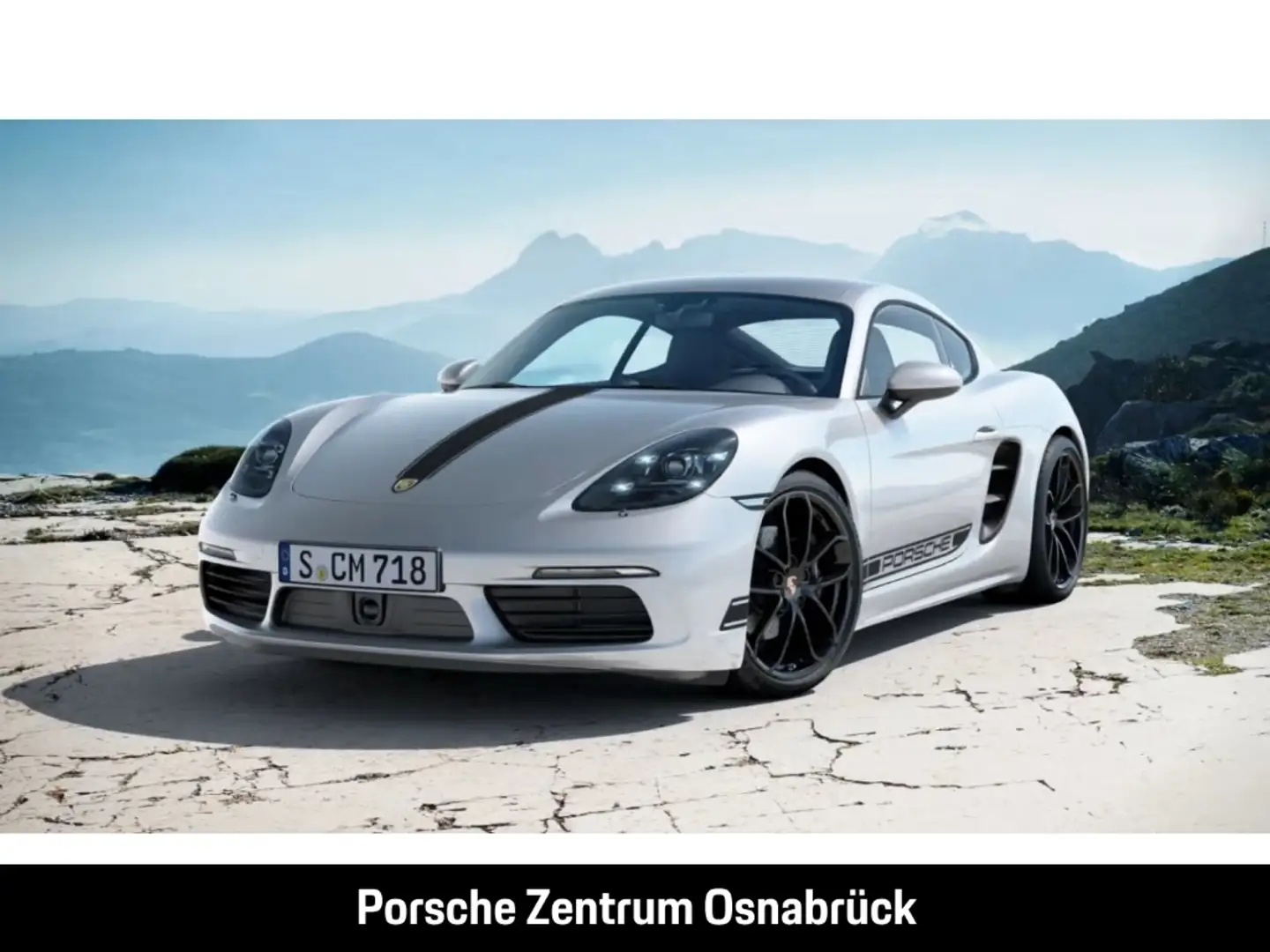 Porsche Cayman 718 Style Edition Sport Chrono BOSE Navi PDLS Abst Argent - 1