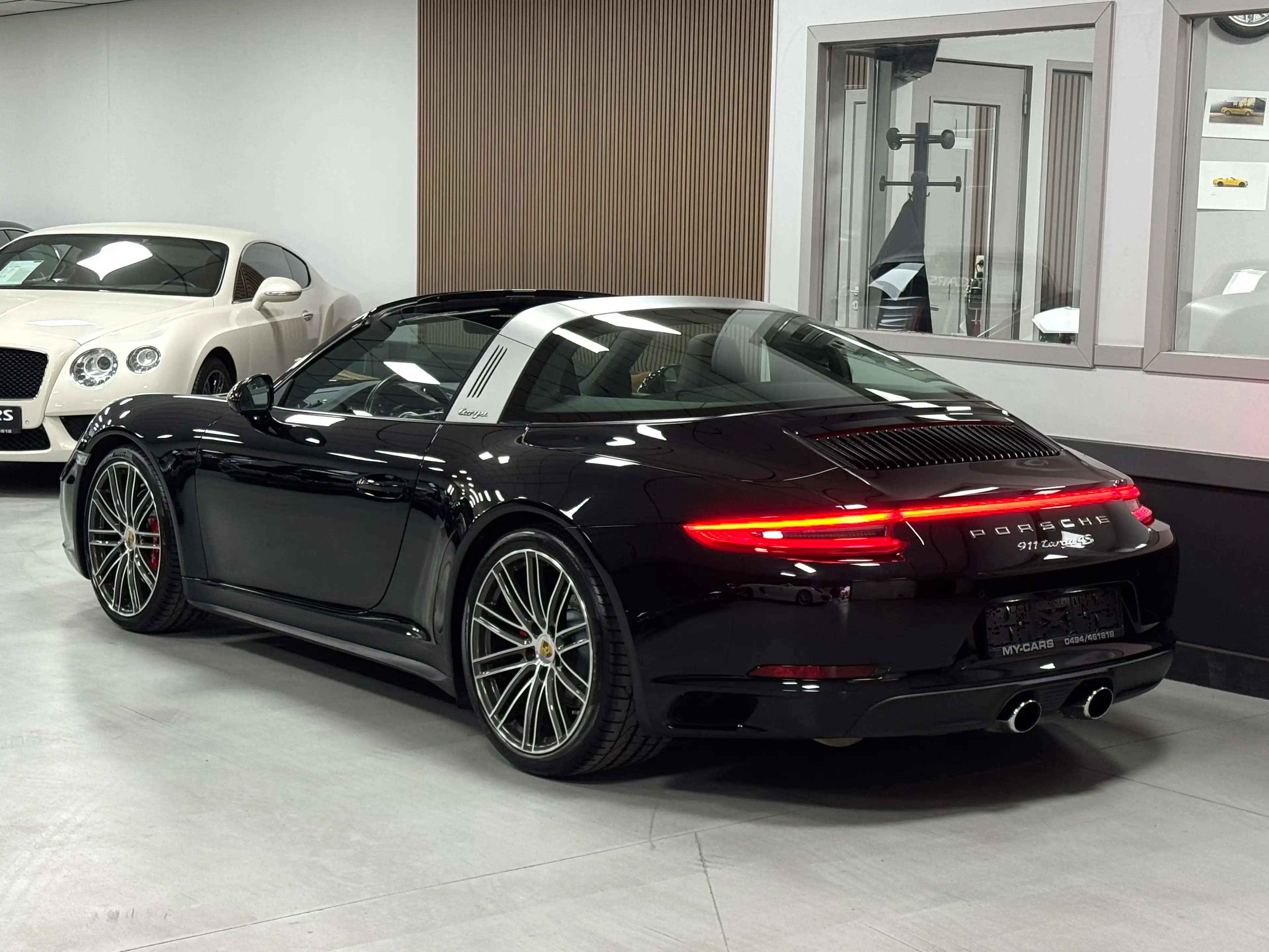 Porsche Targa 911.2 Carrera 4S 3.0 Turbo PDK Full Option Black — photo 5