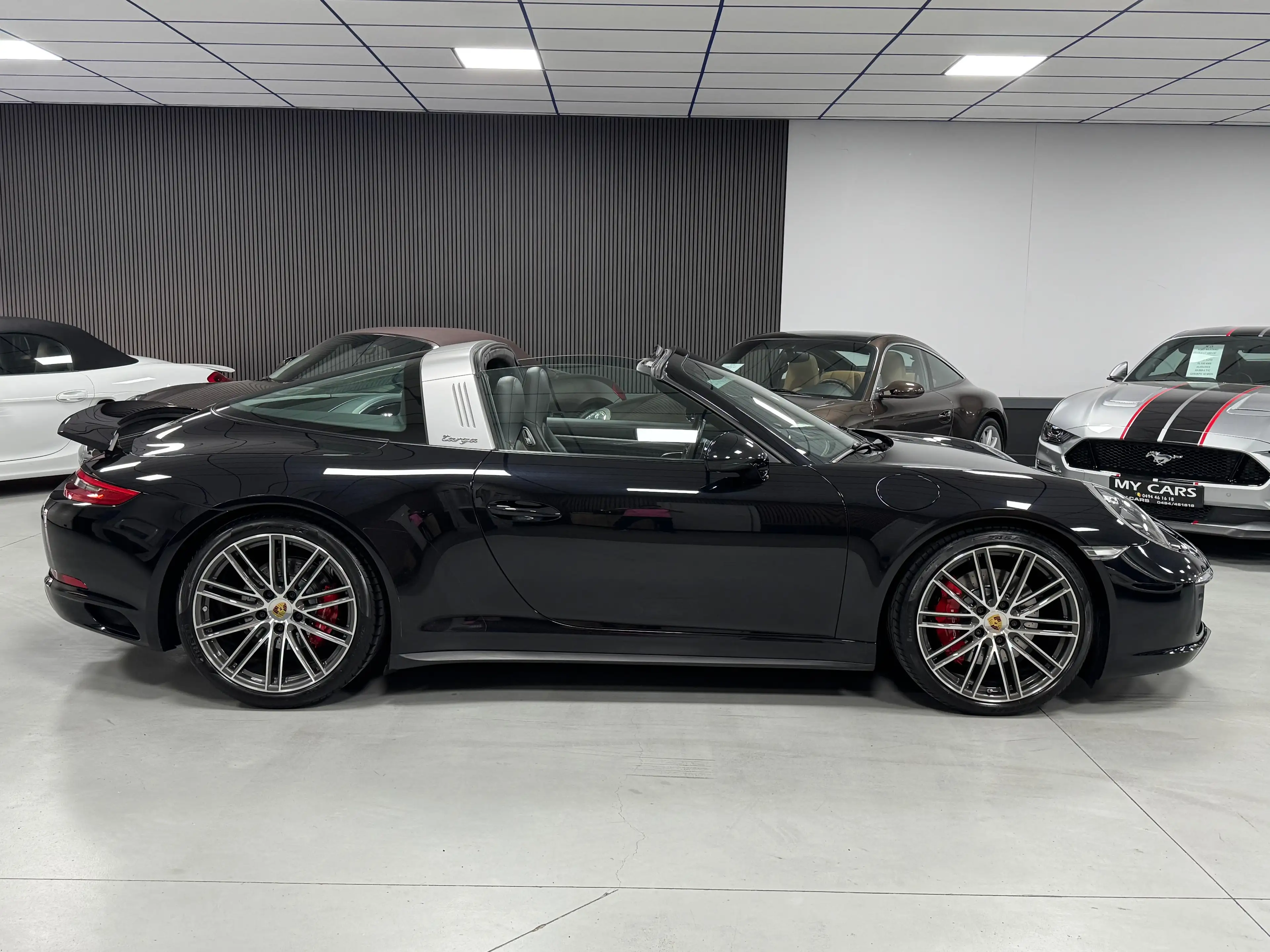 Porsche Targa 911.2 Carrera 4S 3.0 Turbo PDK Full Option Black — photo 14