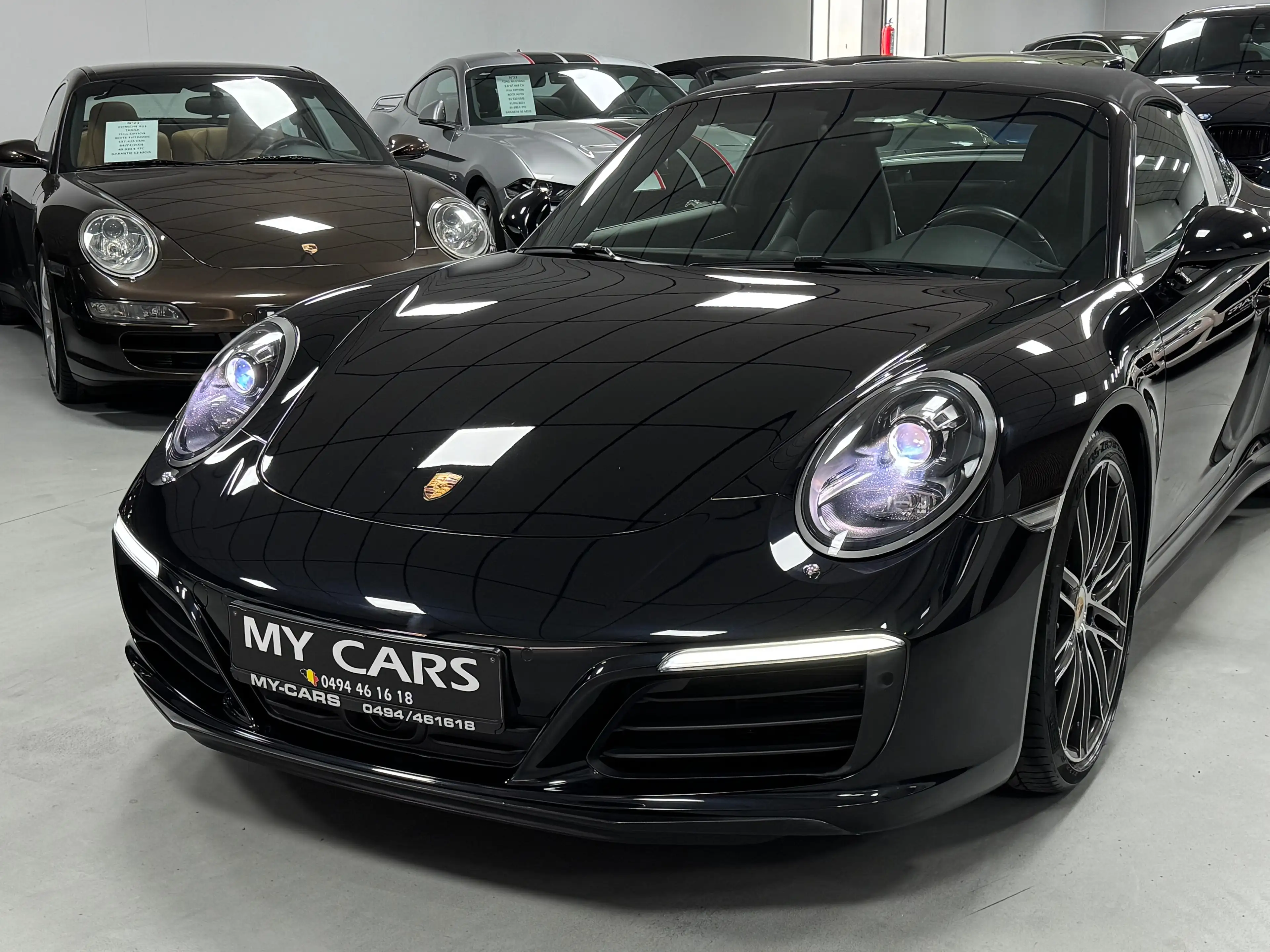 Porsche Targa 911.2 Carrera 4S 3.0 Turbo PDK Full Option Black — photo 6
