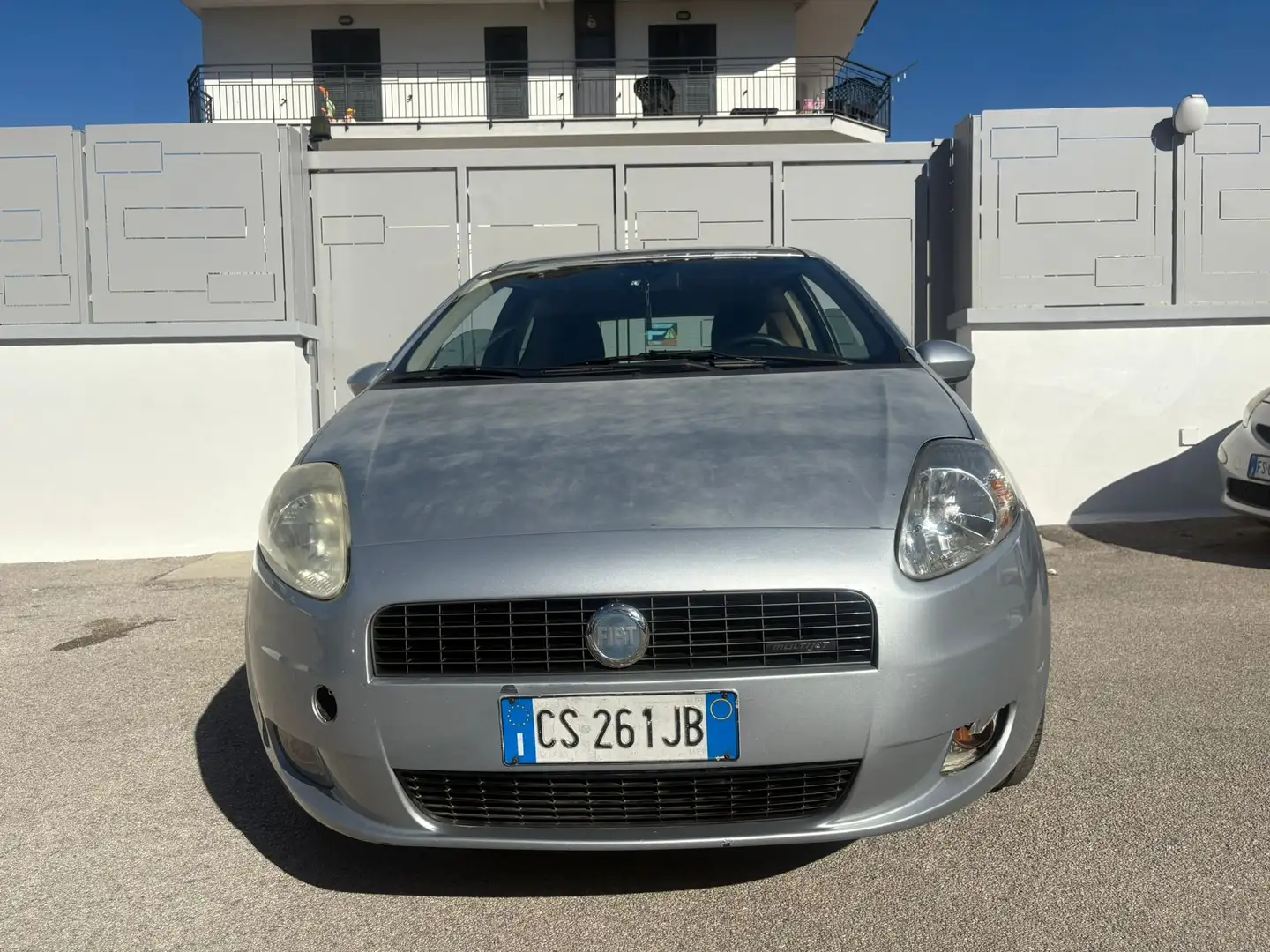 Fiat Grande Punto Grande Punto III 2005 3p 1.3 mjt 16v Dynamic 75cv Bianco - 1
