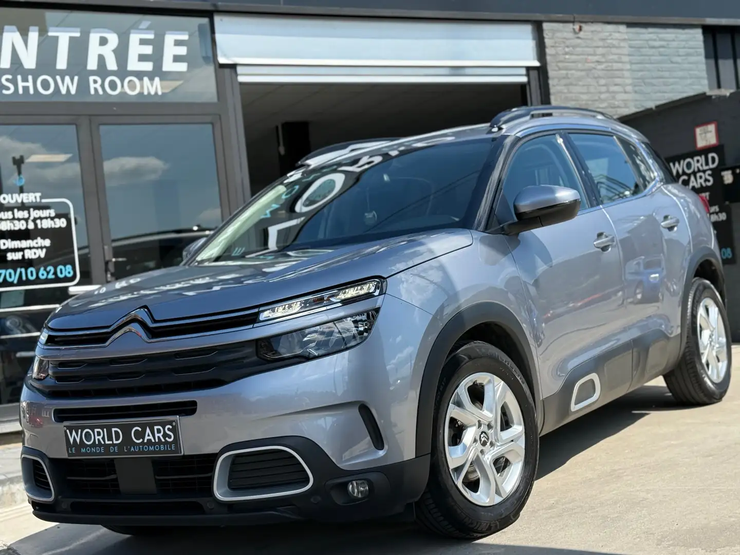 Citroen C5 Aircross 1.2i 131CV CAMERA360°/ NAVI/ GARANTIE 12MOIS Grijs - 1