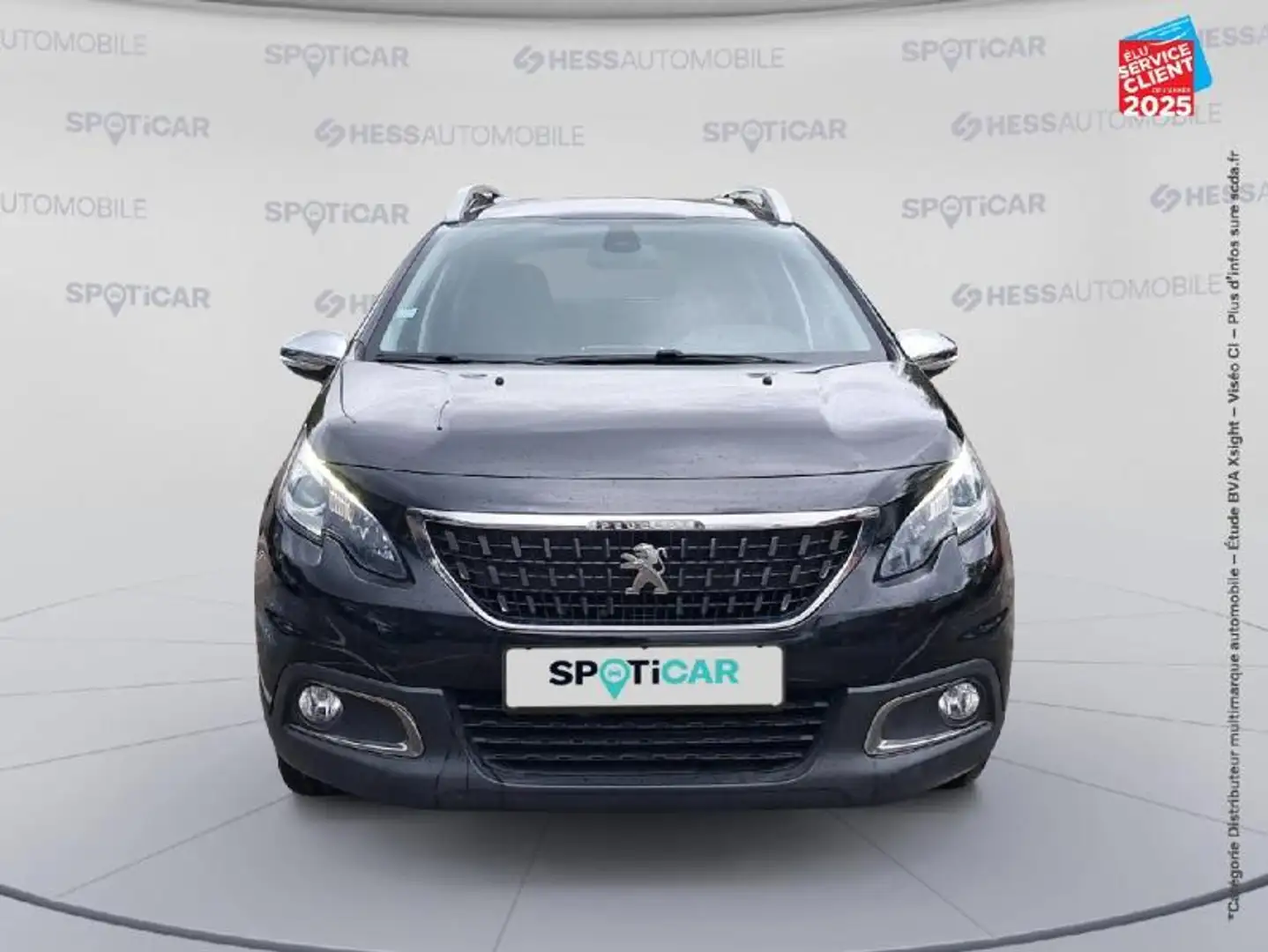 Peugeot 2008 1.2 PureTech 82ch Style GPS Radar AR Carplay Noir - 2