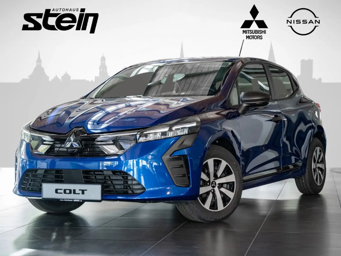 Mitsubishi Colt Plus 1.0 Digitales Cockpit   Apple CarPlay Android Blauw - 1