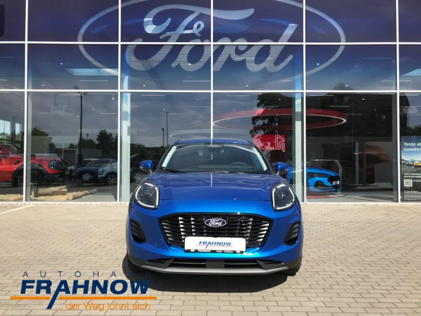 Ford Puma 1.0 EcoBoost MHEV Titanium LED NAVI PDC GRA SHZ Blau - 2