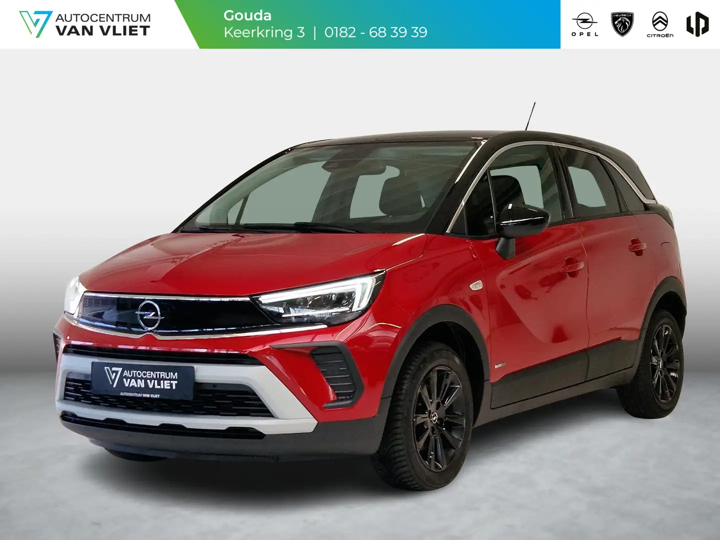 Opel Crossland 1.2 Turbo Design & Tech Automaat | Stoelverwarming Rood - 1