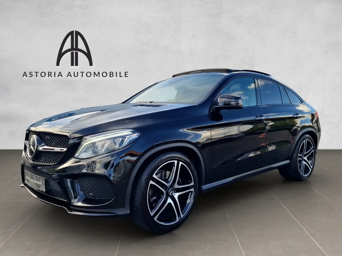 Mercedes-Benz GLE 43 AMG 4Matic Pano 360°Leder H&K Amb.ACC AHK Schwarz - 1