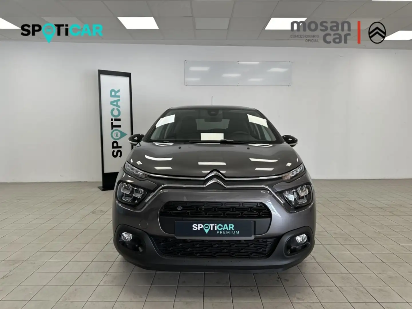 Citroen C3 1.2 PURETECH 110 MAX MIRROR LL16 RADAR AR Gris - 2