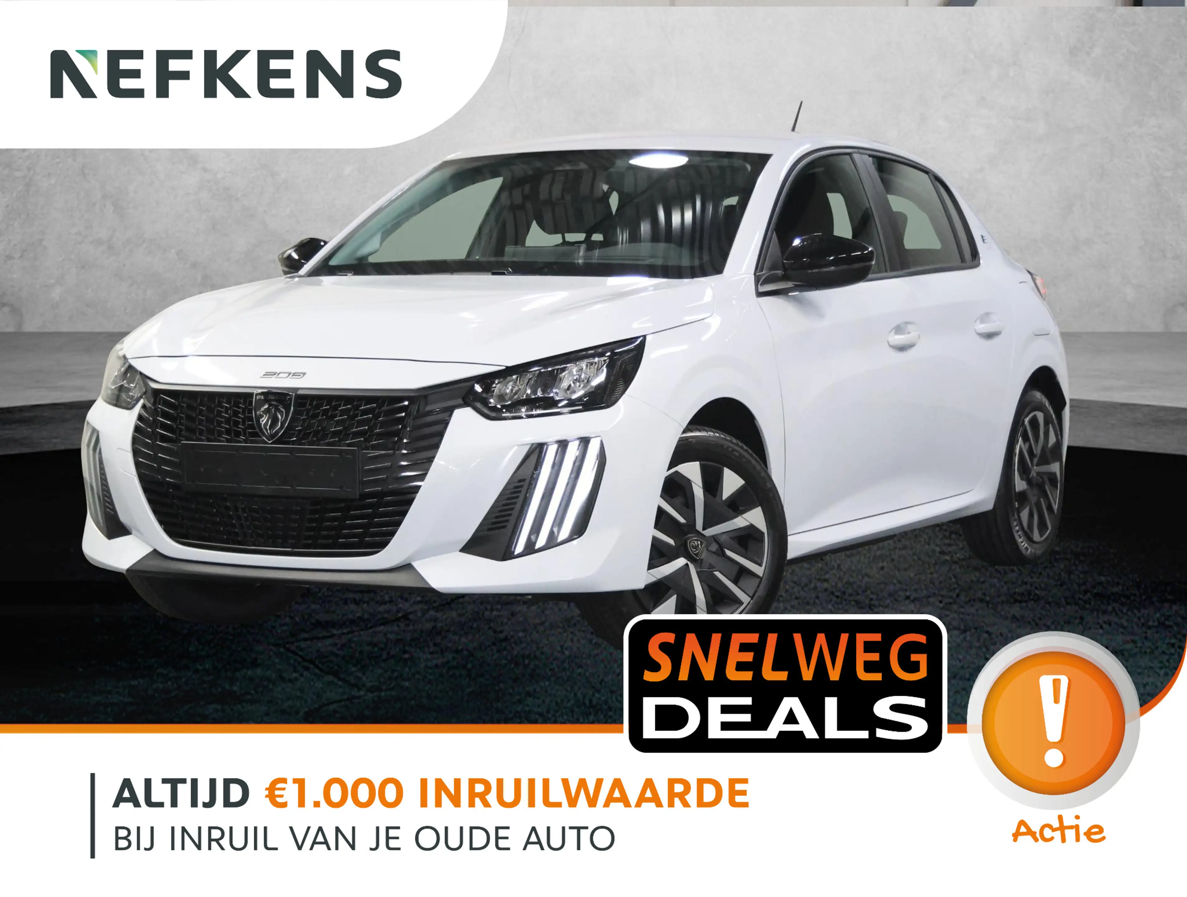 Peugeot e-208 EV Business 51 kWh | 8 jaar garantie | Navigatie |