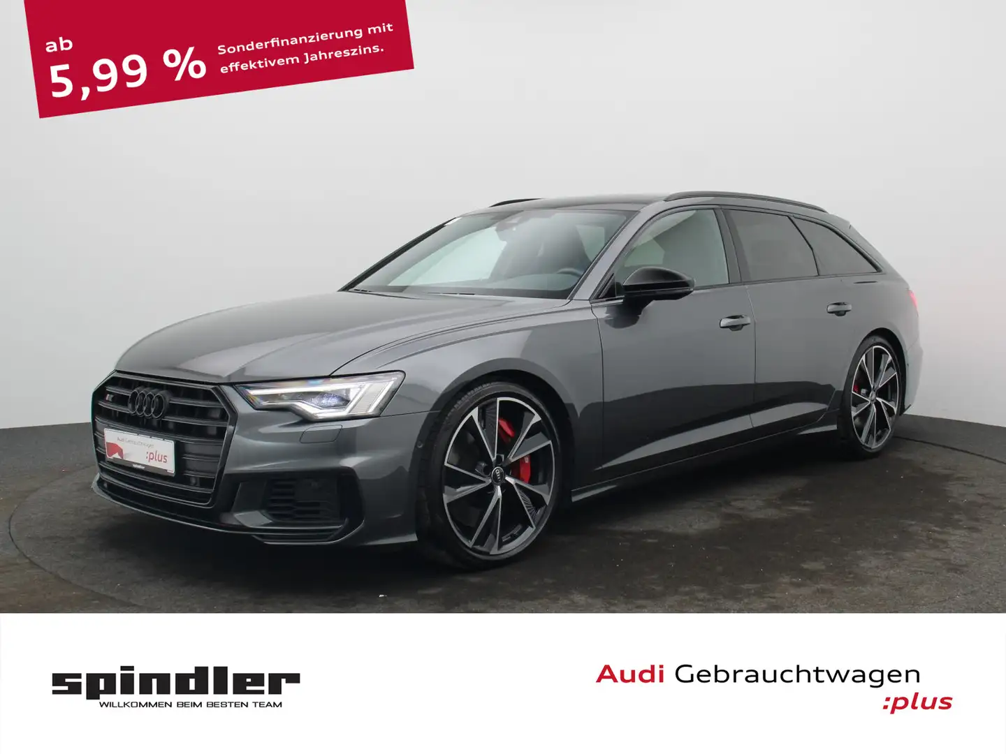 Audi S6 TDI quattro / Pano, Standh, Matrix, B&O Grau - 1