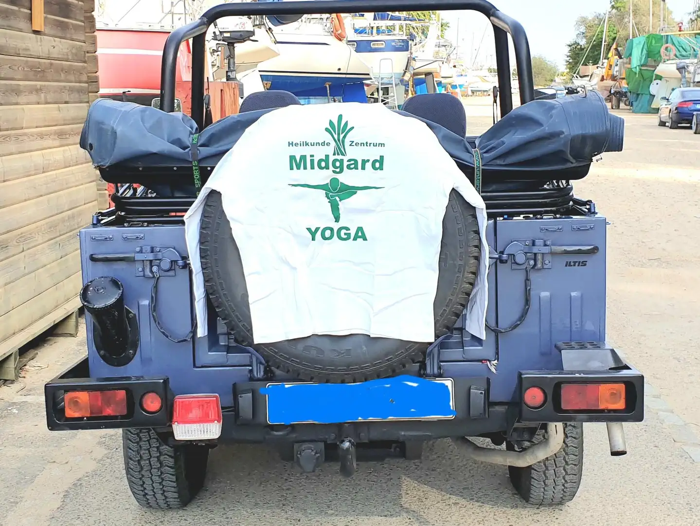 Volkswagen Iltis 183 Versión civil/12Volt Blau - 2