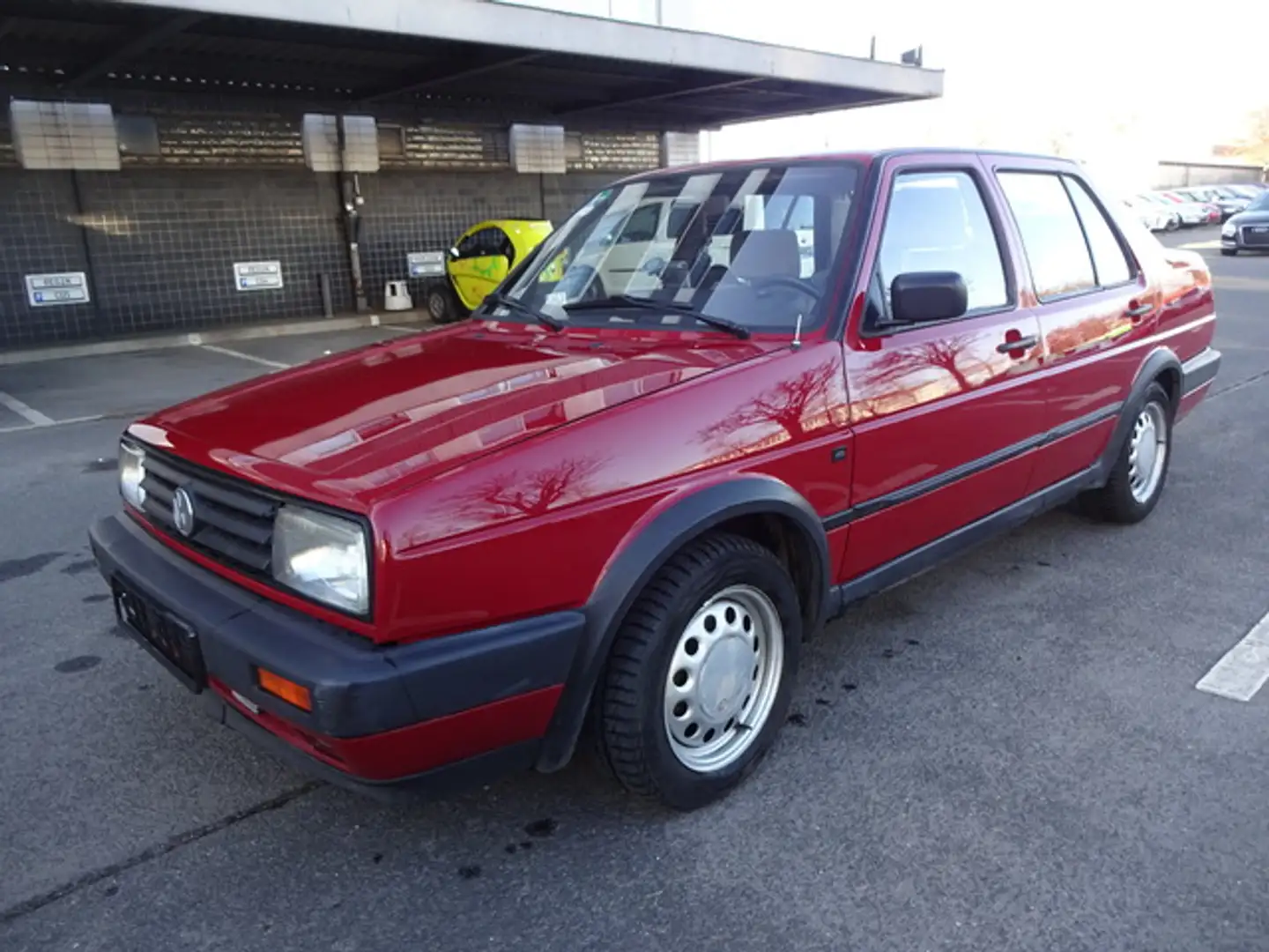 Volkswagen Jetta / AUTOMATIK / SERVO/ / Erst 97 Tkm GL Rot - 1